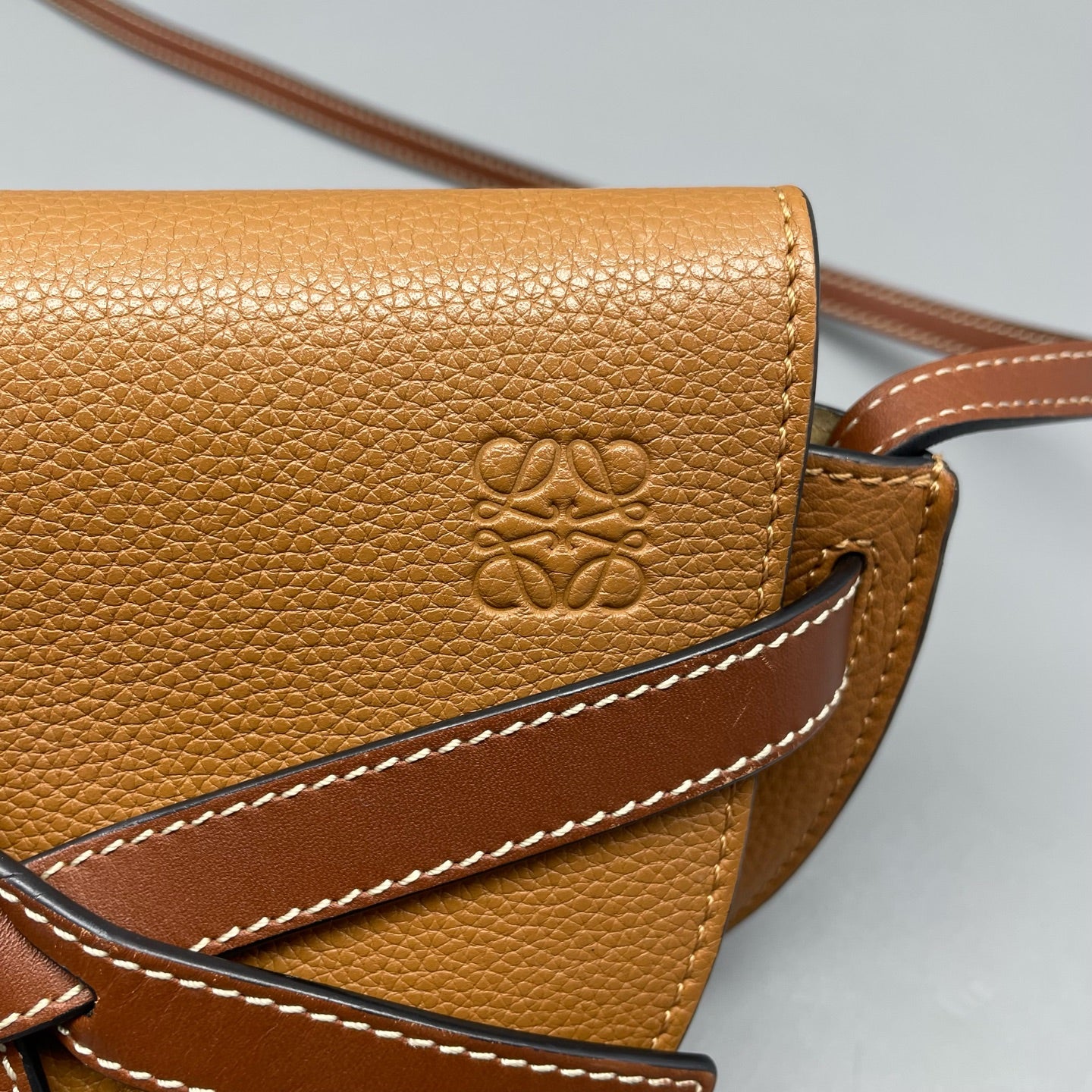 Loewe - Gate Mini - Leather - Brown - (mini)