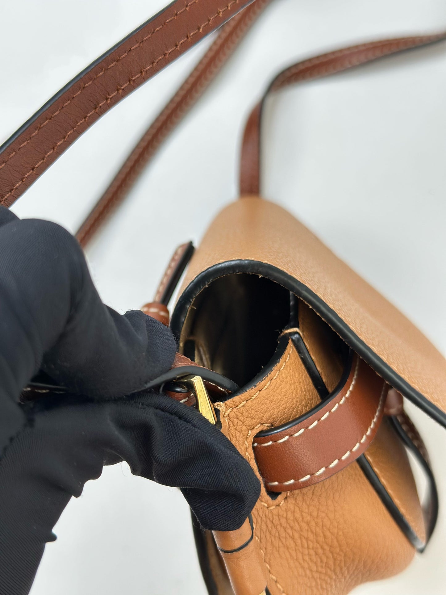 Loewe - Gate mini - Leather - Camel - (mini)