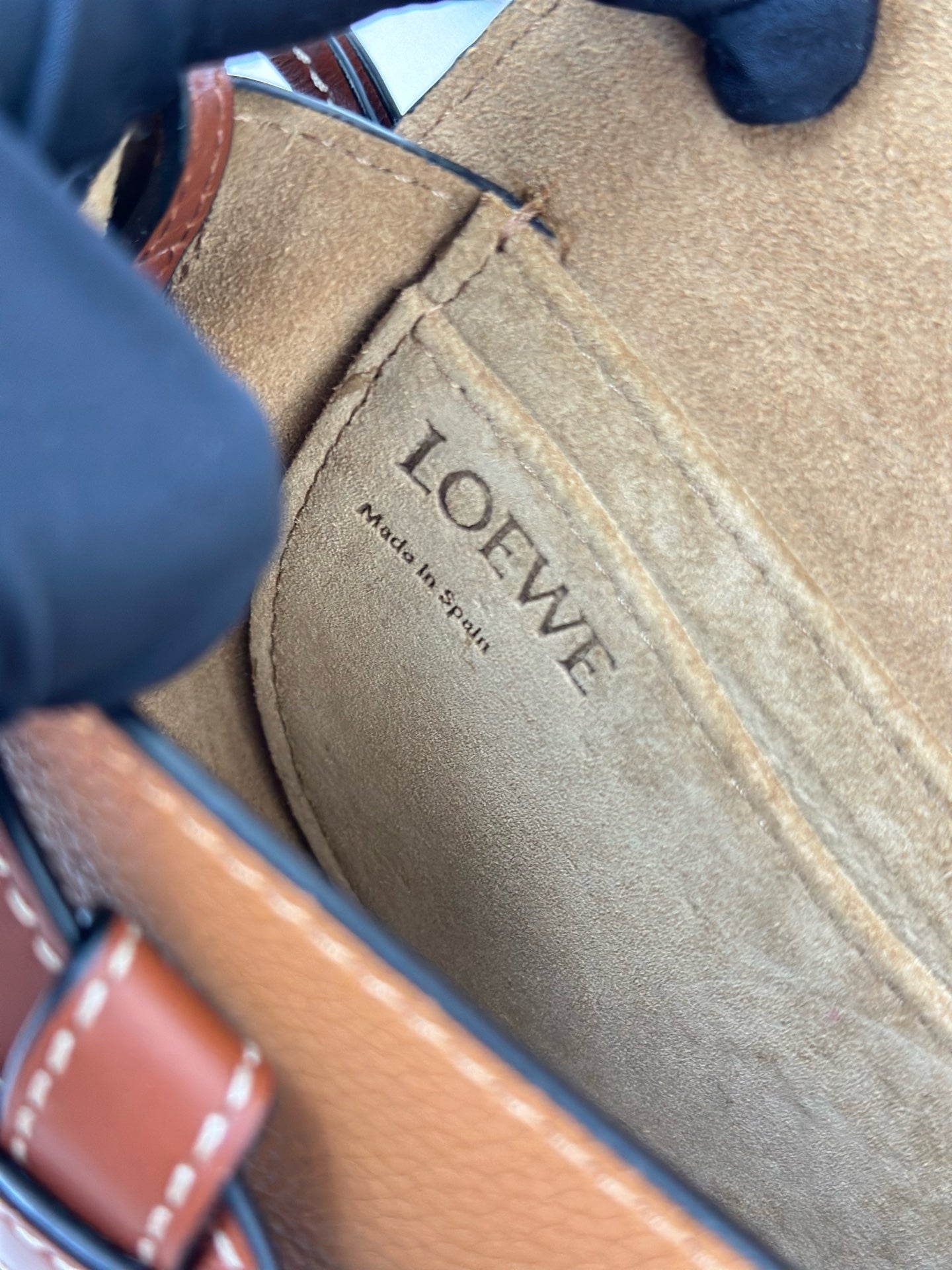 Loewe - Gate mini - Leather - Camel - (mini)