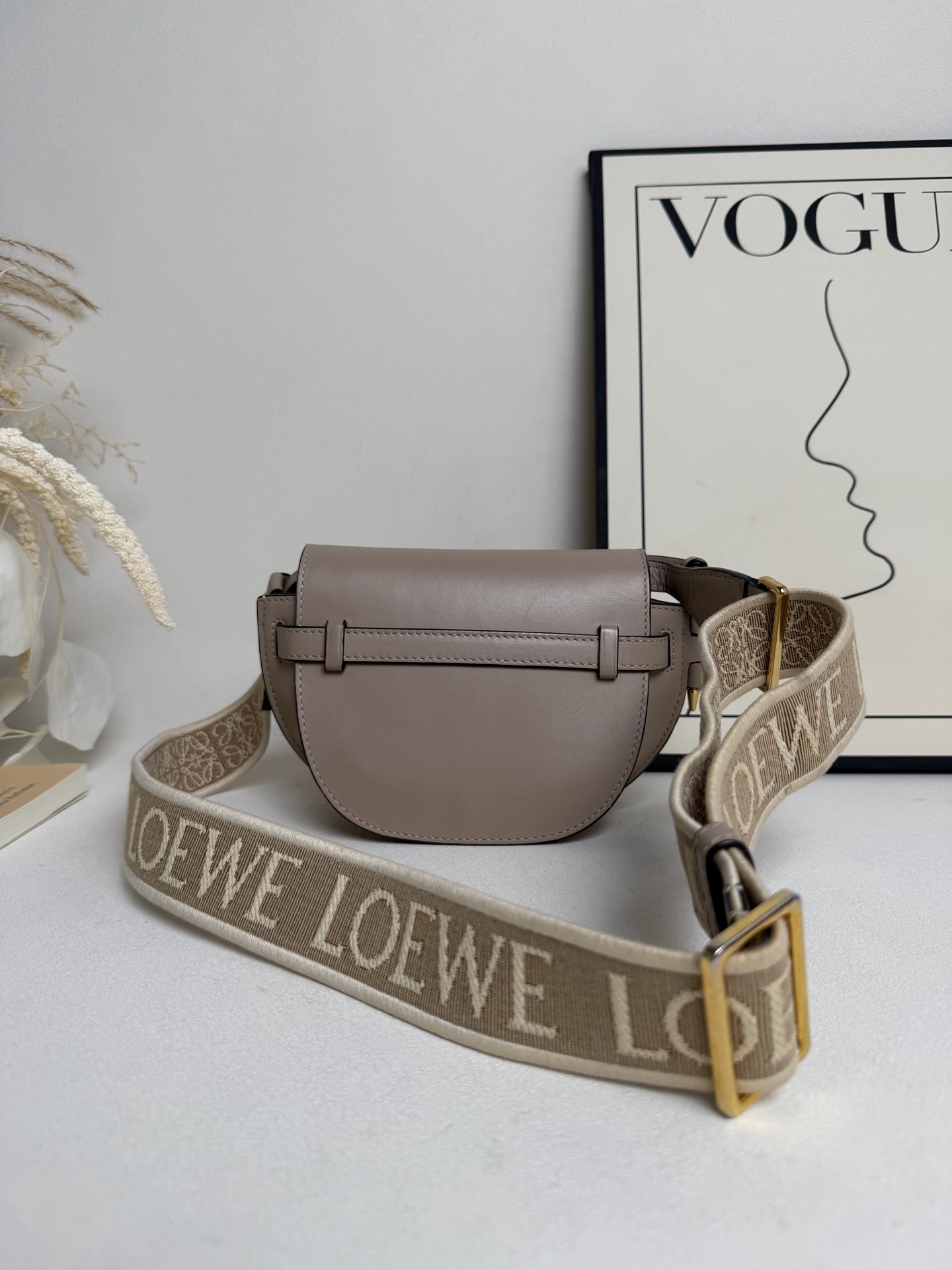 Loewe - Gate Mini - Leather - Grey - (mini)