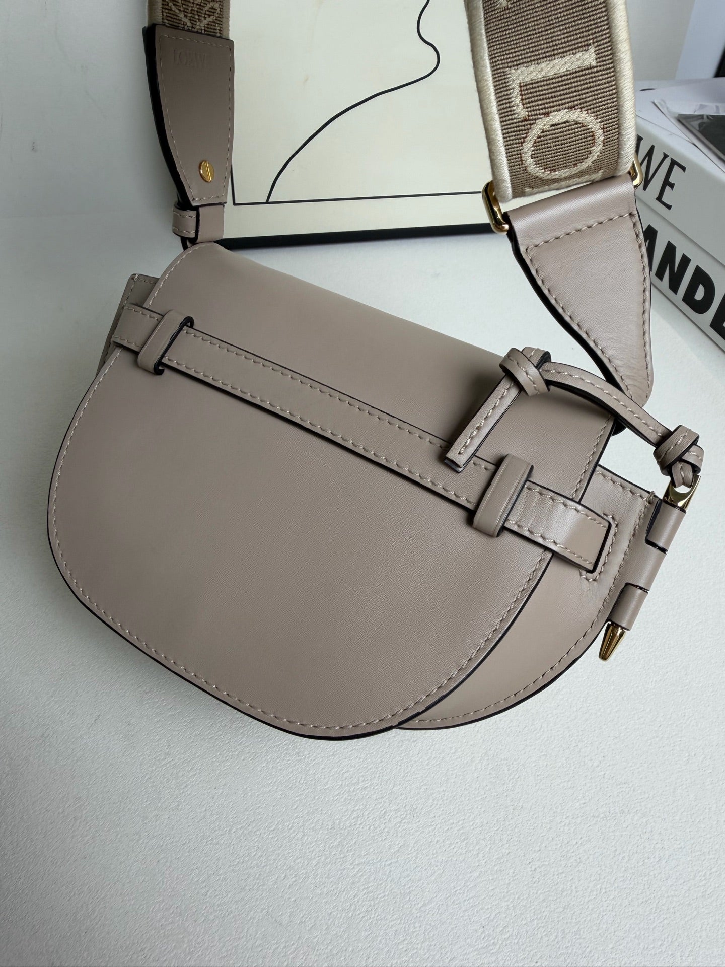 Loewe - Gate Mini - Leather - Grey - (mini)