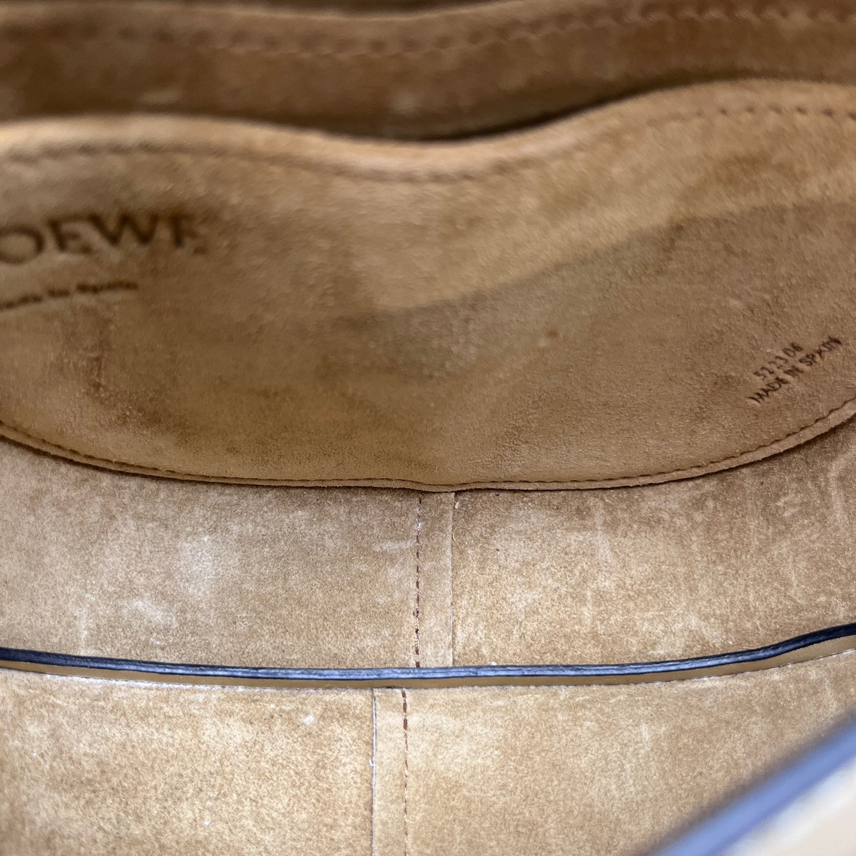 Loewe - Gate Saddle Bag - Leather - Beige - (mini)