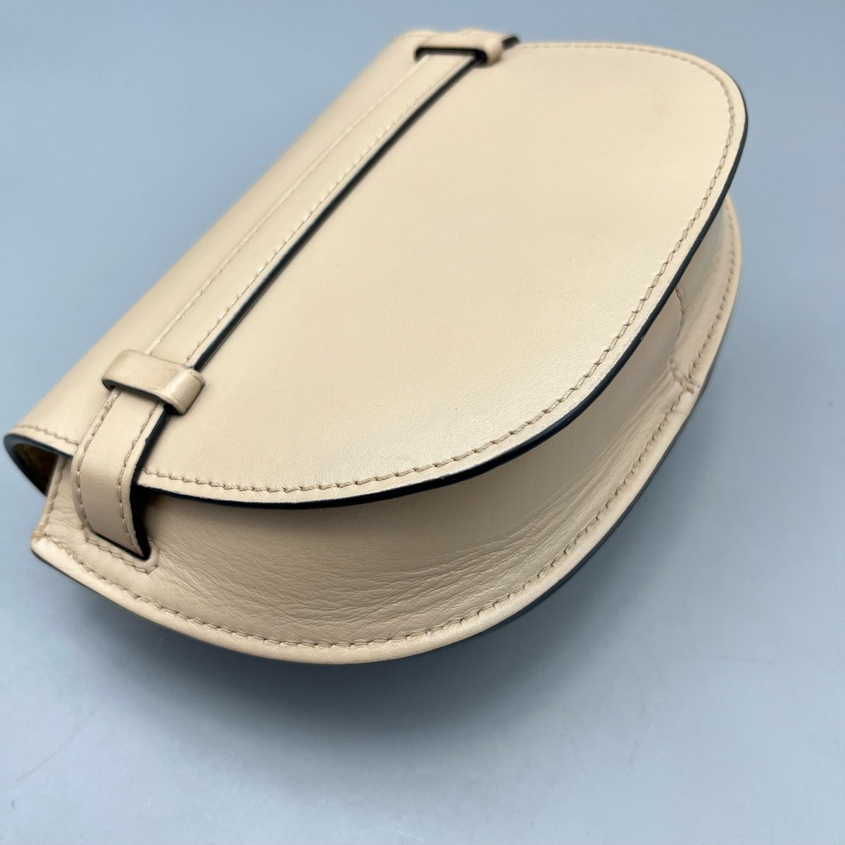 Loewe - Gate Saddle Bag - Leather - Beige - (mini)