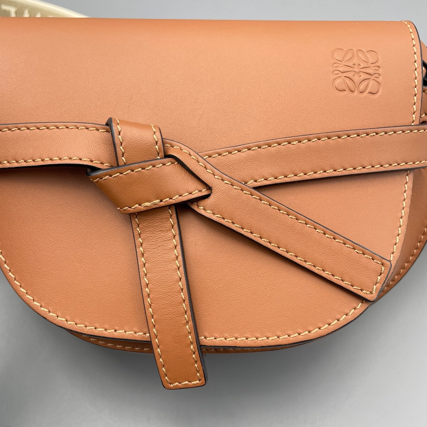 Loewe - Gate Saddle Bag - Leather - Brown - (small)