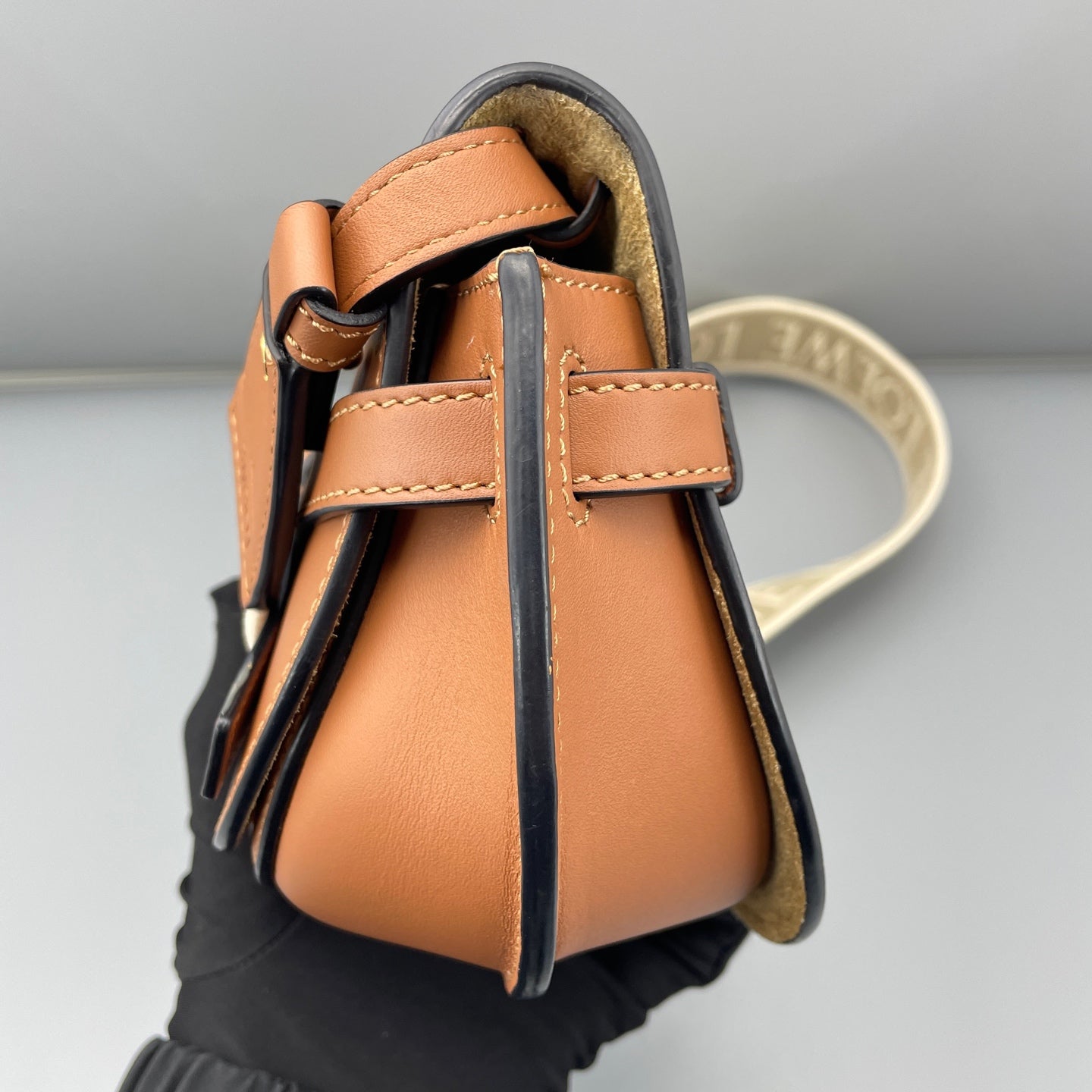 Loewe - Gate Saddle Bag - Leather - Brown - (small)