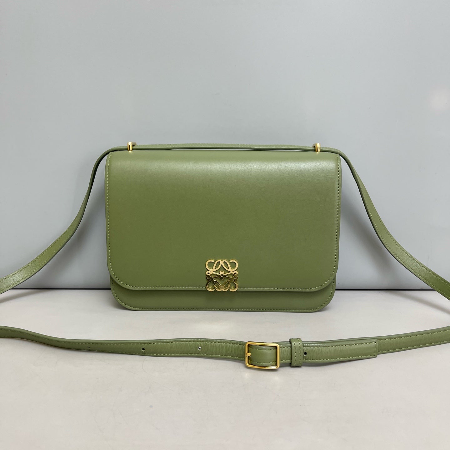 Loewe - Goya - Leather - Green - (small)