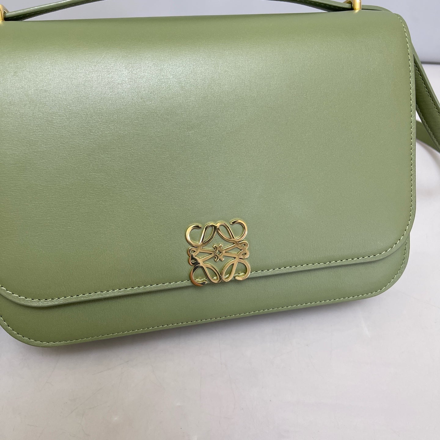 Loewe - Goya - Leather - Green - (small)