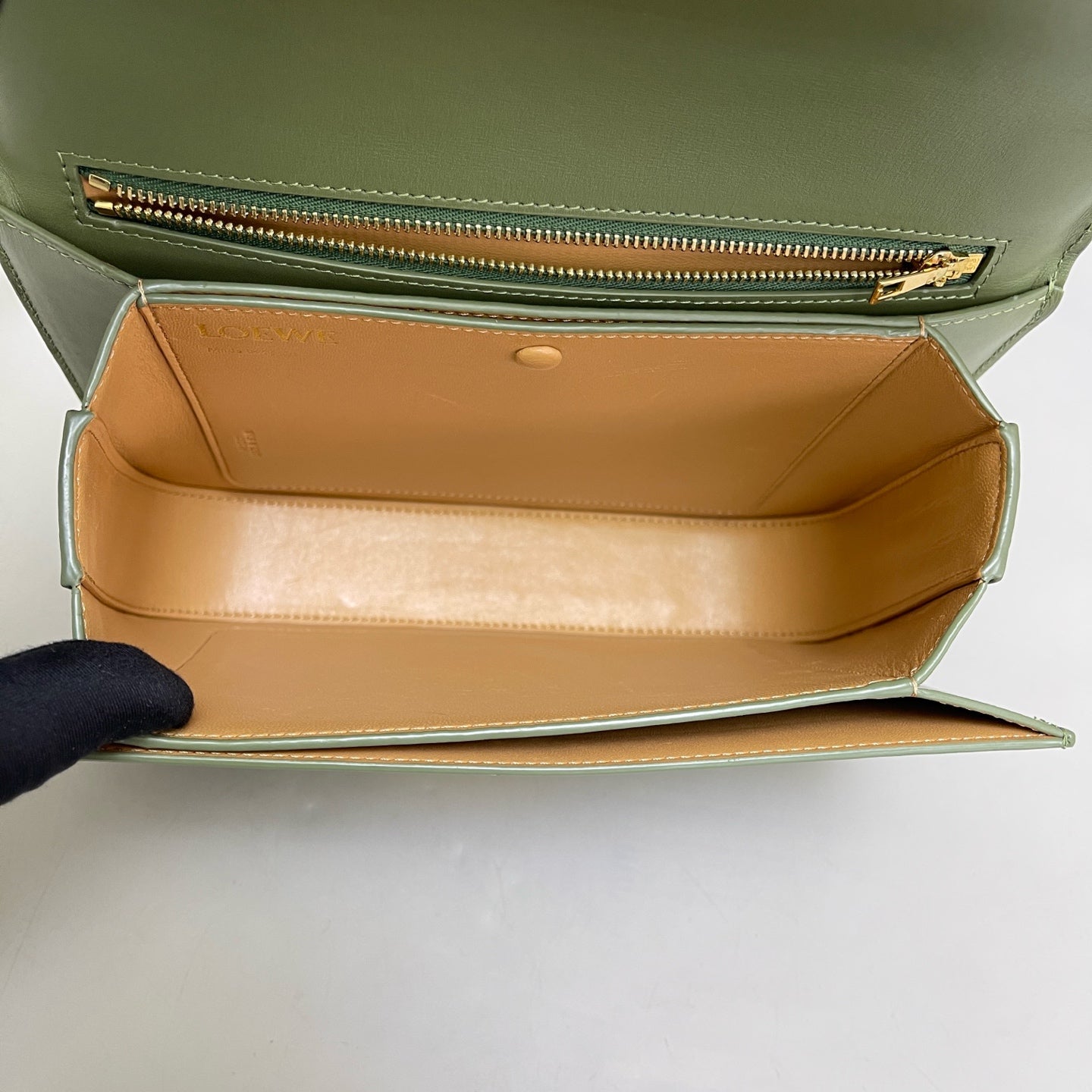 Loewe - Goya - Leather - Green - (small)