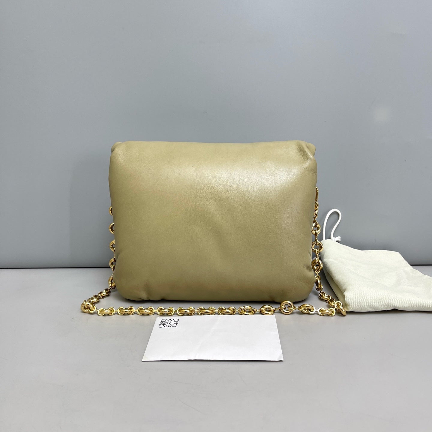 Loewe - Goya Puffer - Leather - Beige - (small)