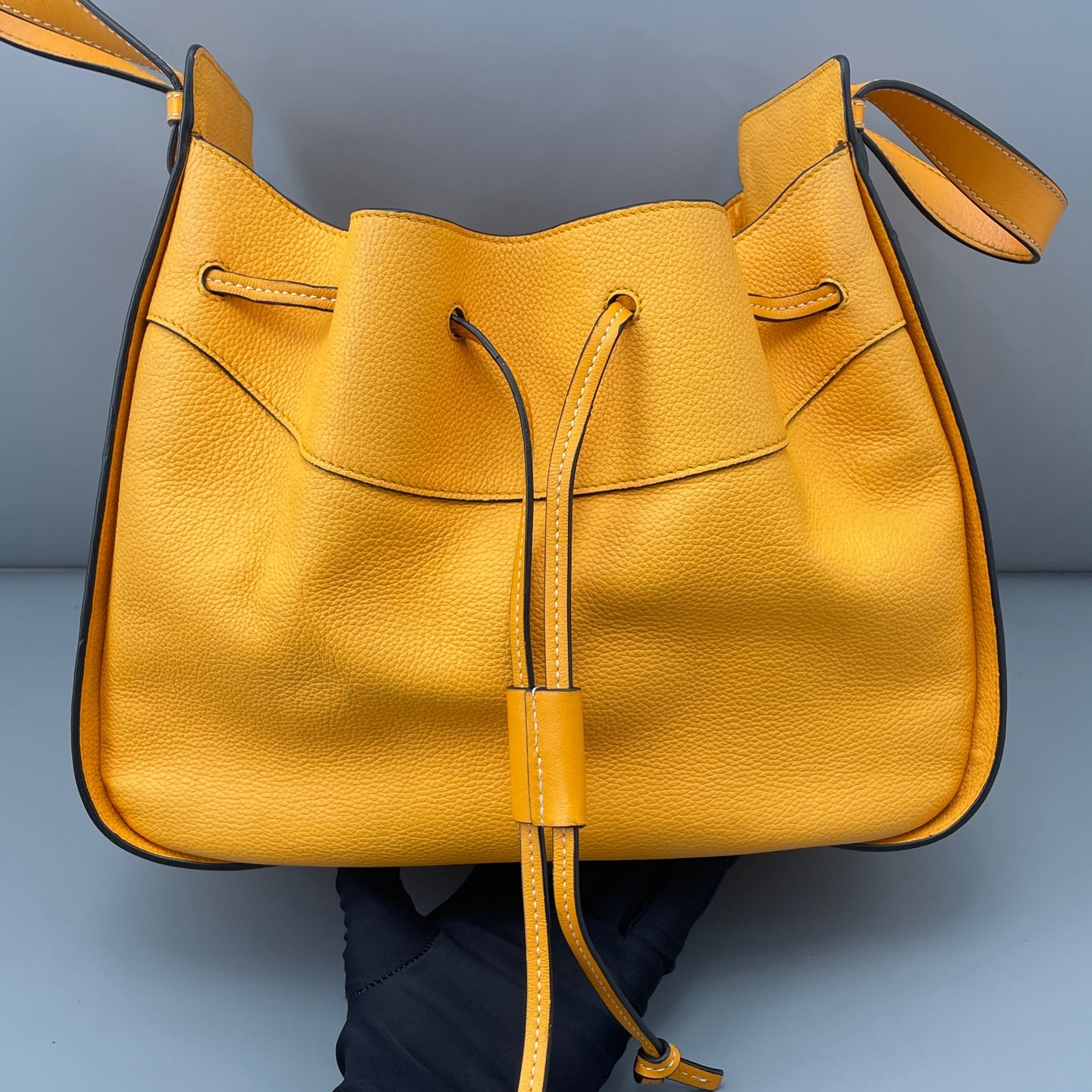 Loewe - Hammock bag - Leather - Yellow - (medium)