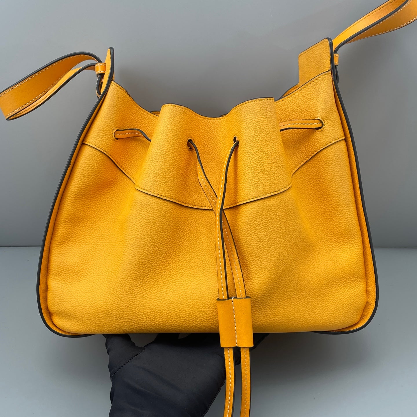 Loewe - Hammock bag - Leather - Yellow - (medium)