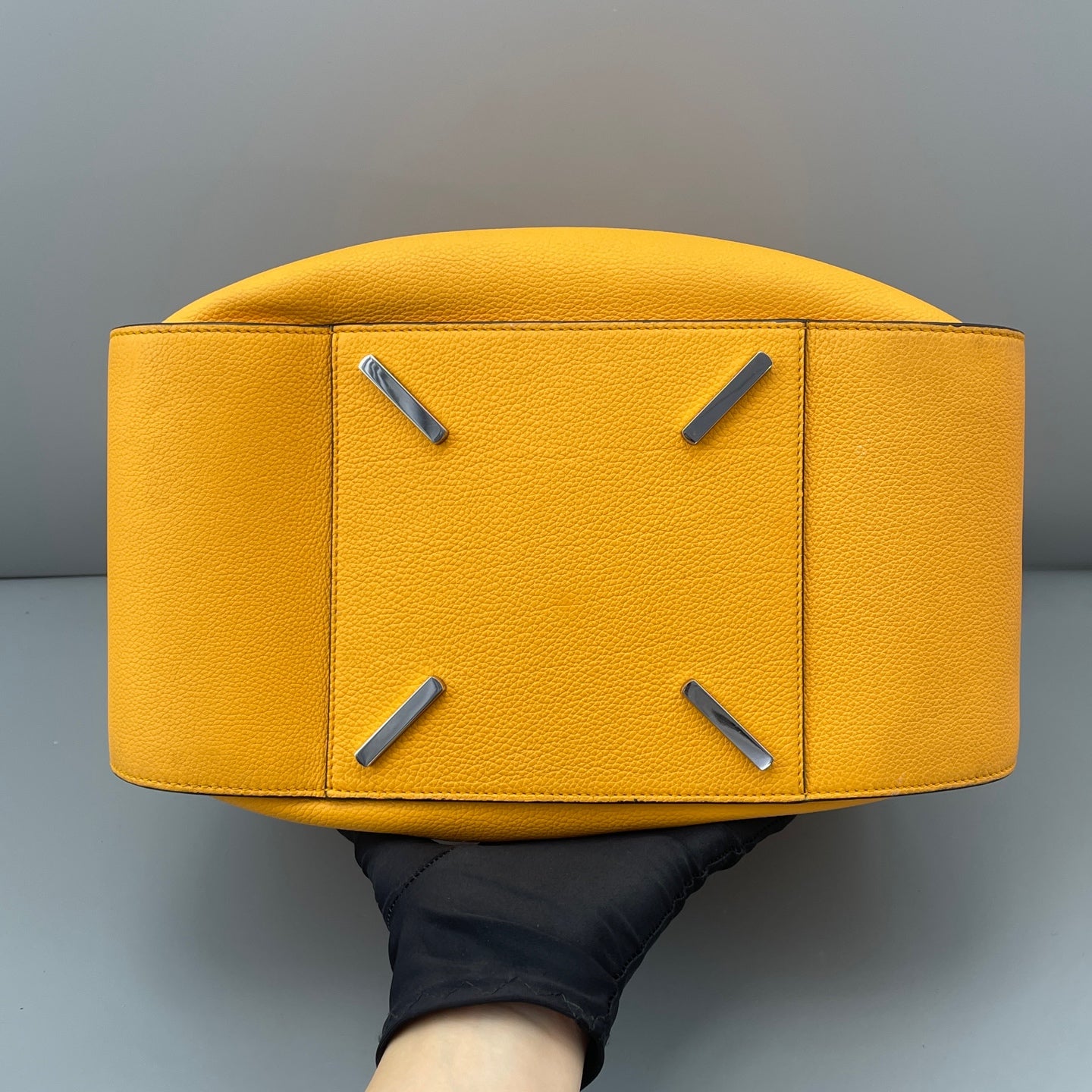 Loewe - Hammock bag - Leather - Yellow - (medium)