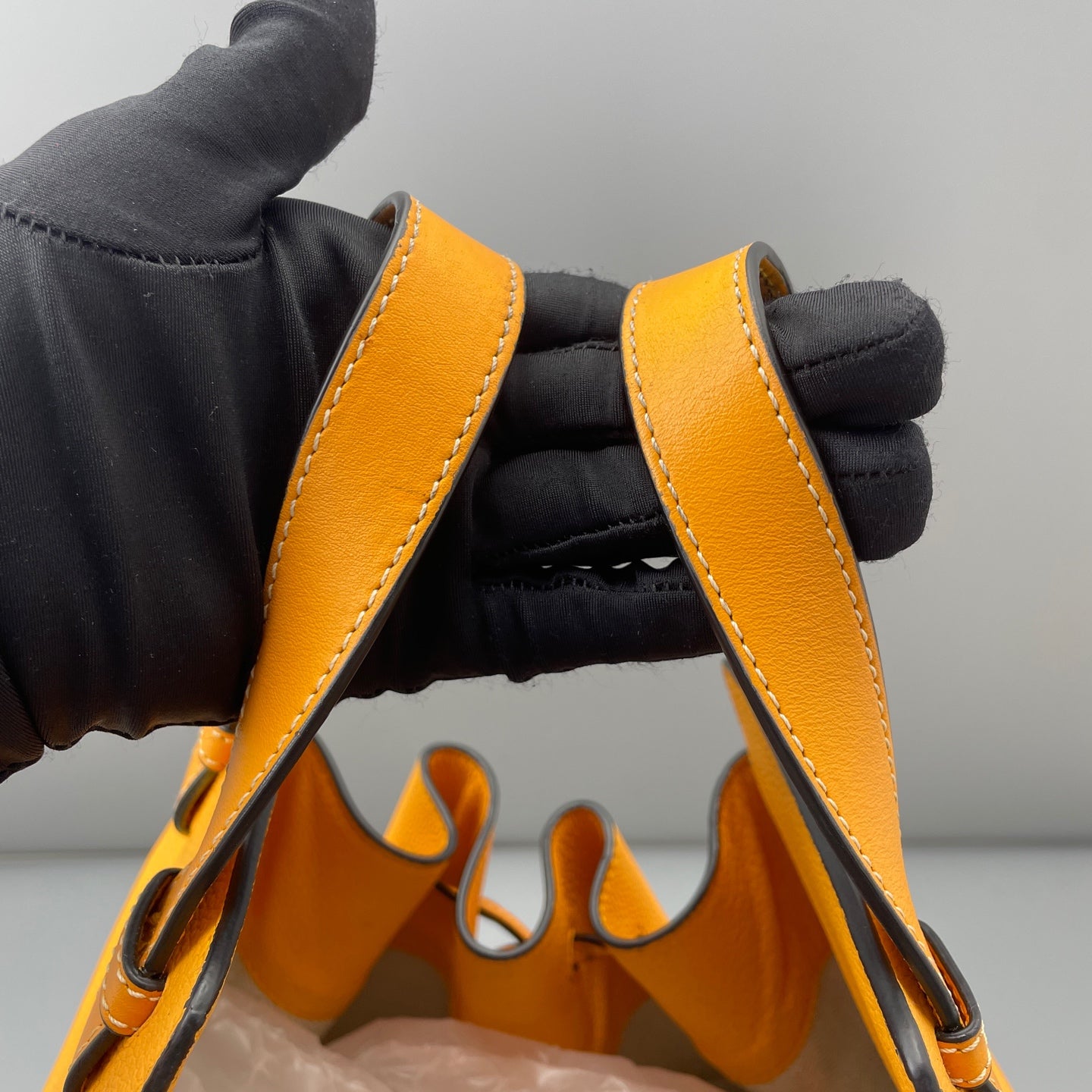 Loewe - Hammock bag - Leather - Yellow - (medium)