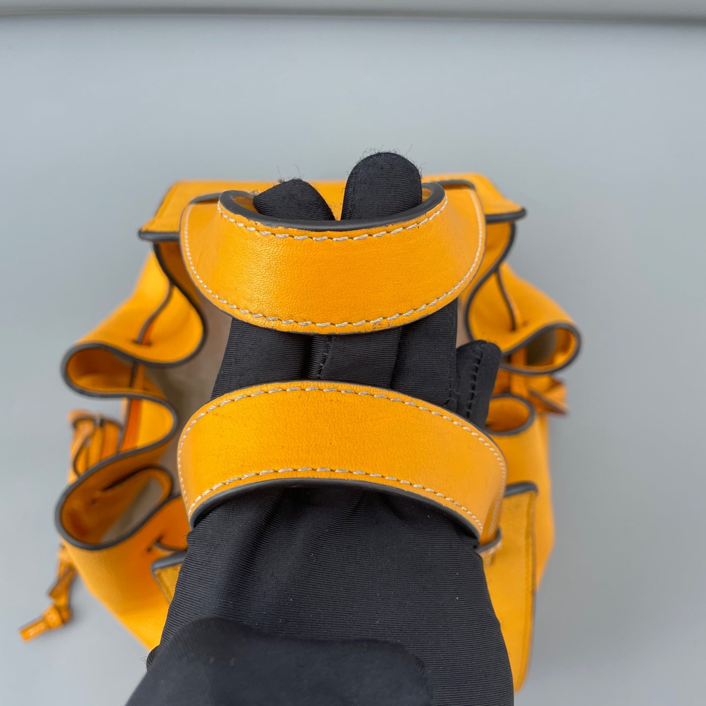 Loewe - Hammock bag - Leather - Yellow - (medium)
