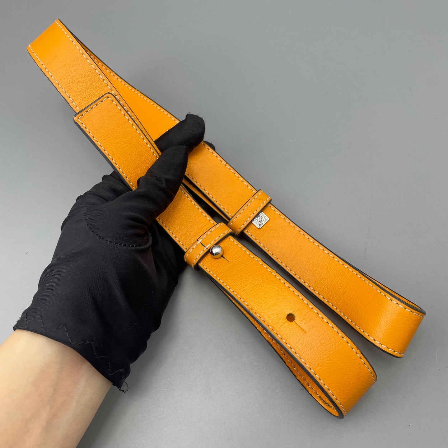 Loewe - Hammock bag - Leather - Yellow - (medium)