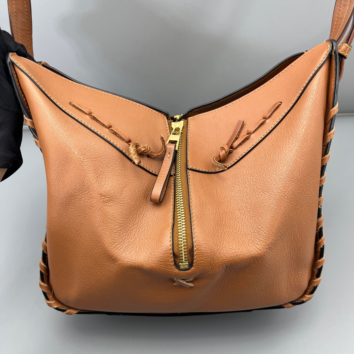 LOEWE - Hammock Handbag - Leather - Brown - (Small)