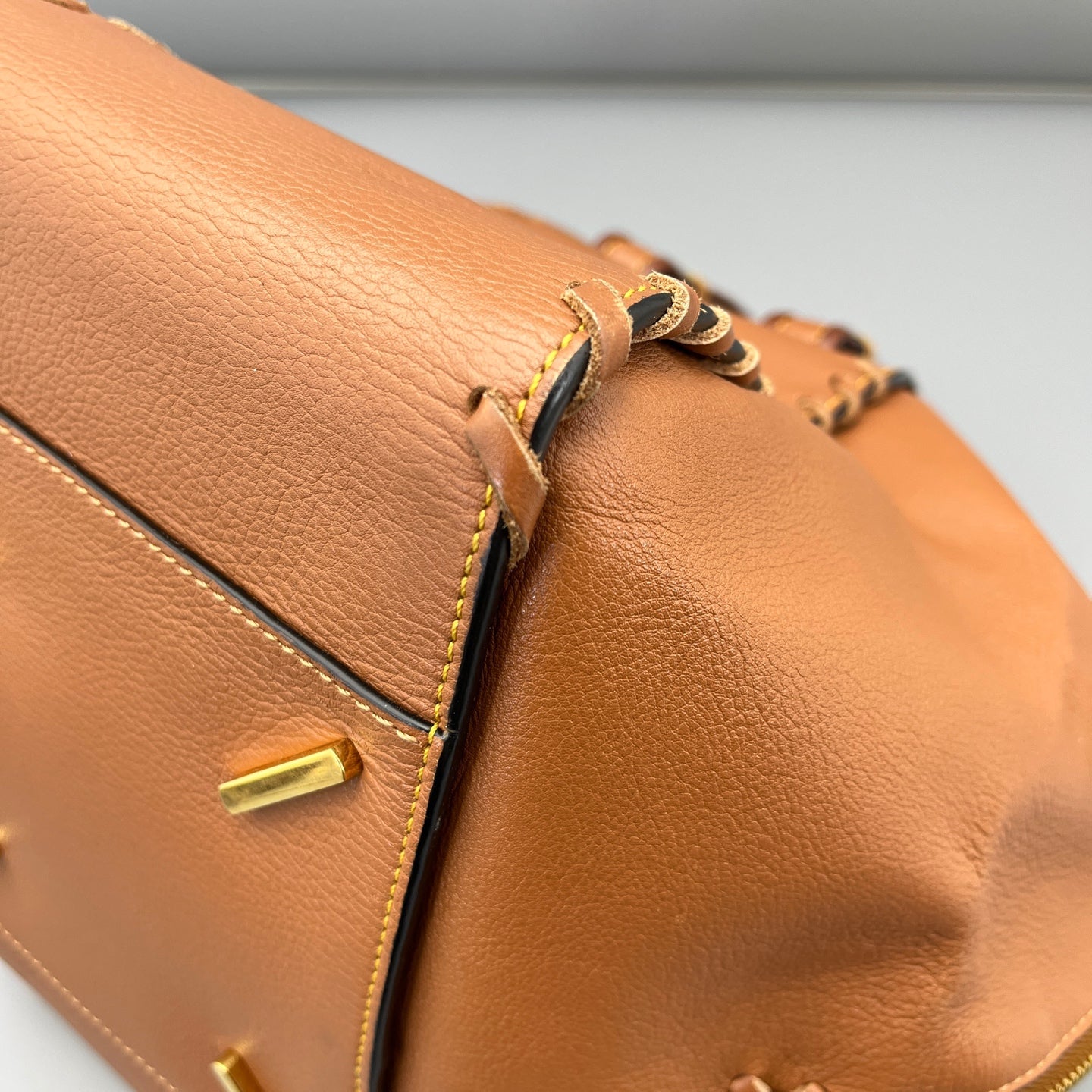 LOEWE - Hammock Handbag - Leather - Brown - (Small)