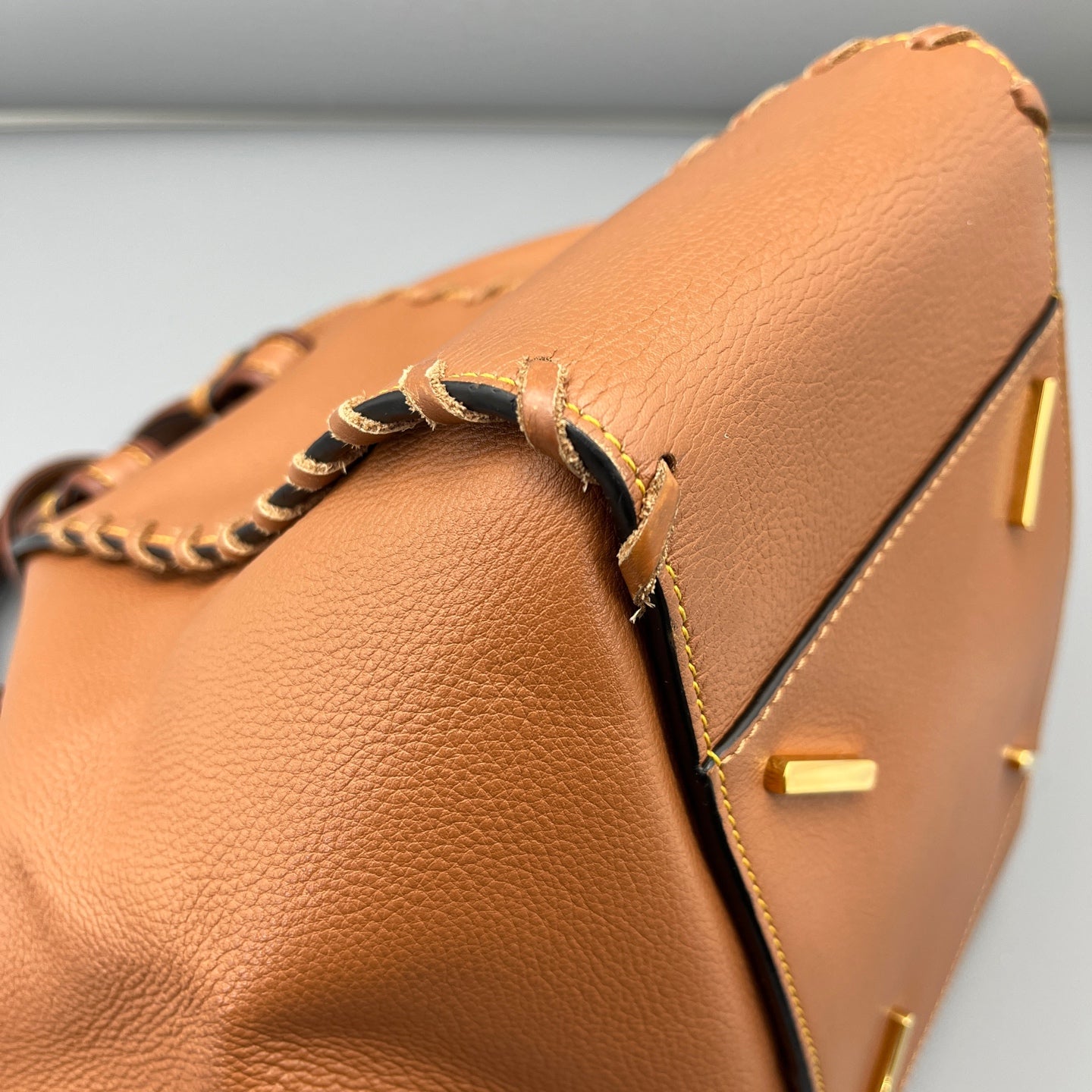 LOEWE - Hammock Handbag - Leather - Brown - (Small)