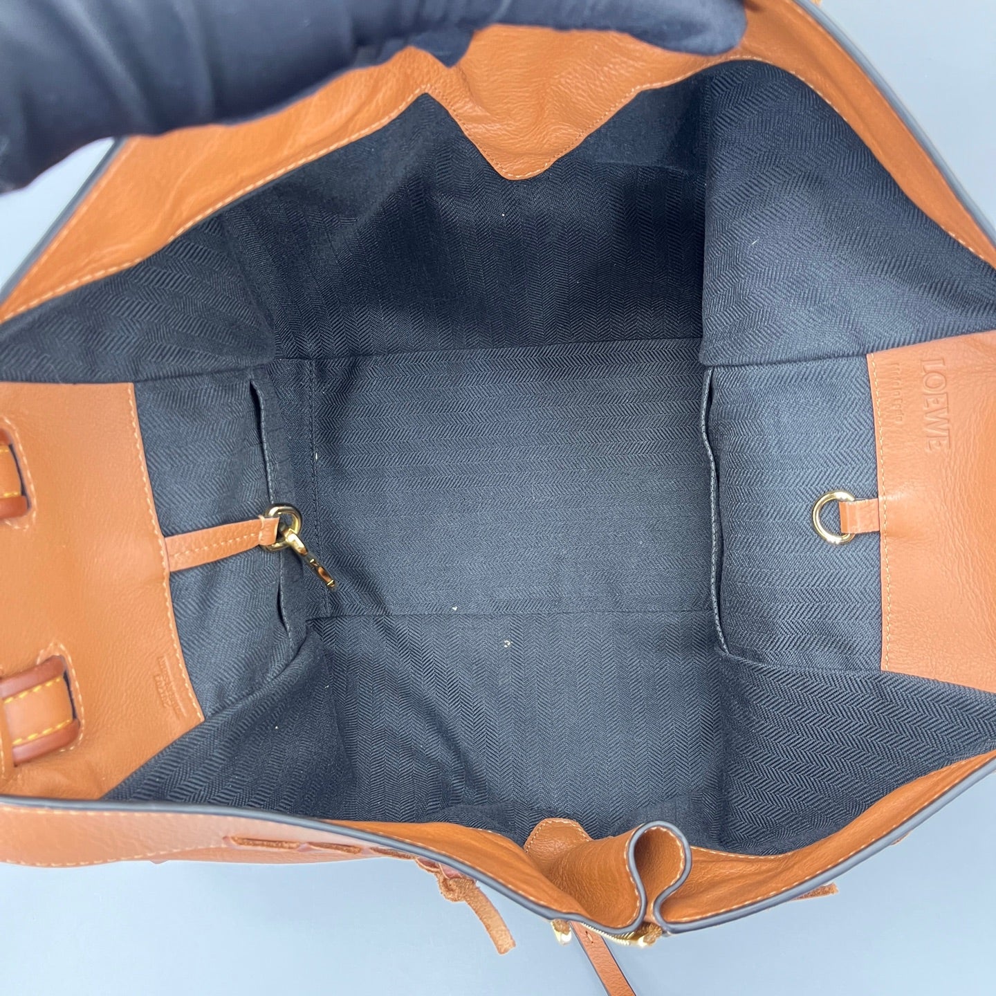 LOEWE - Hammock Handbag - Leather - Brown - (Small)