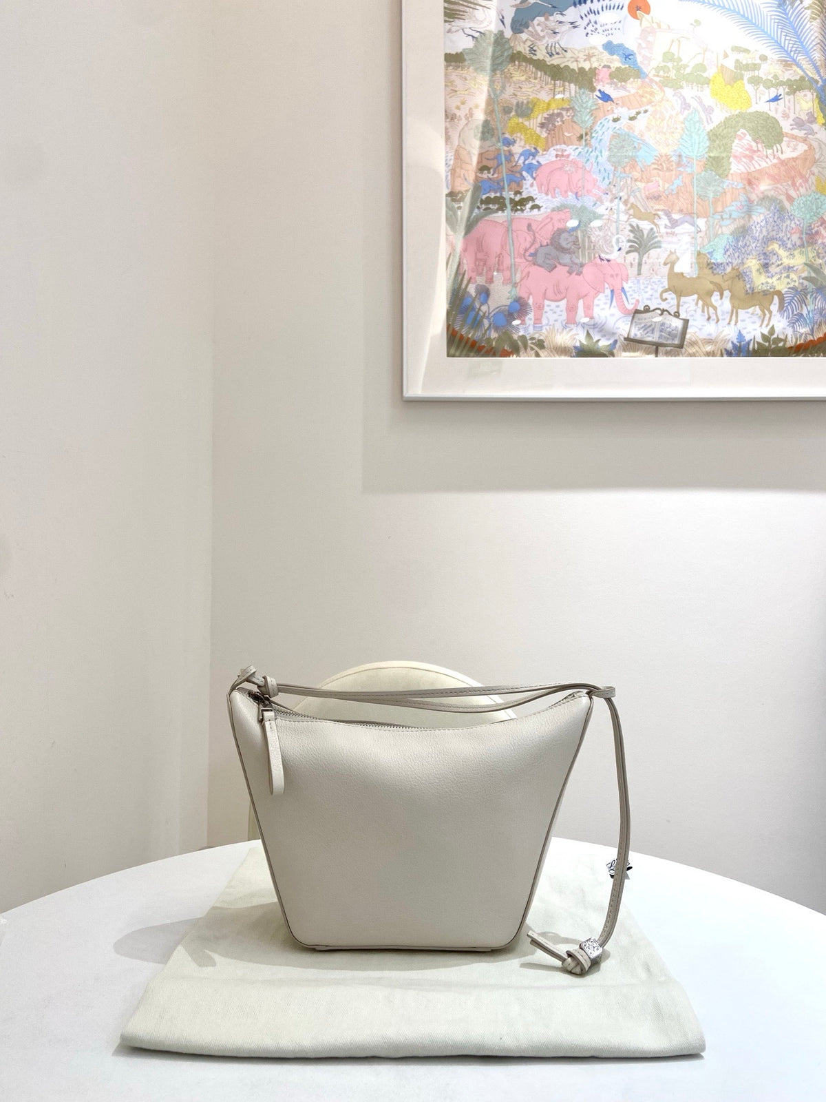 Loewe - Hammock Hobo - Leather - Beige - (mini)