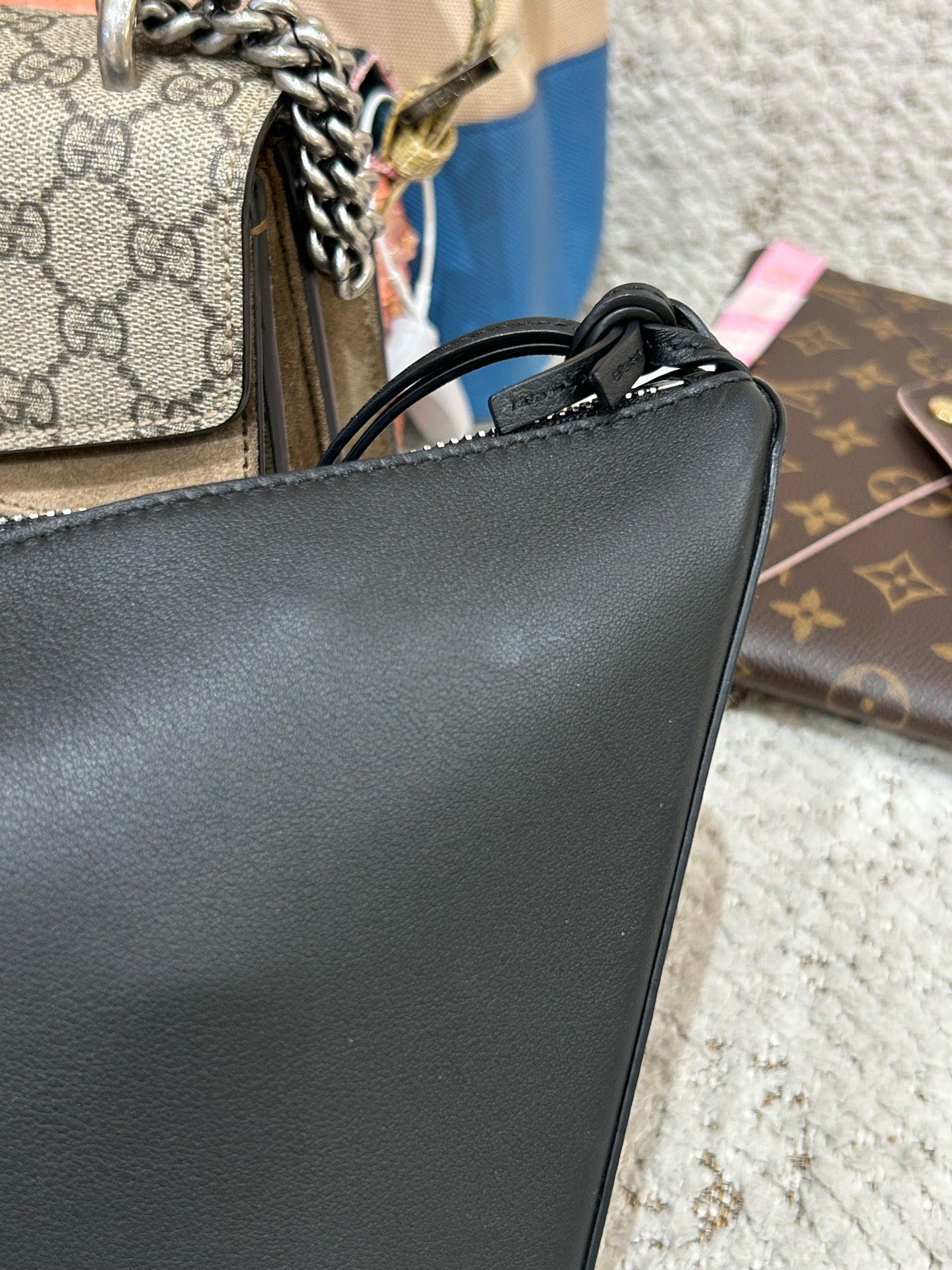 Loewe - Hammock Hobo - Leather - Black - (small)