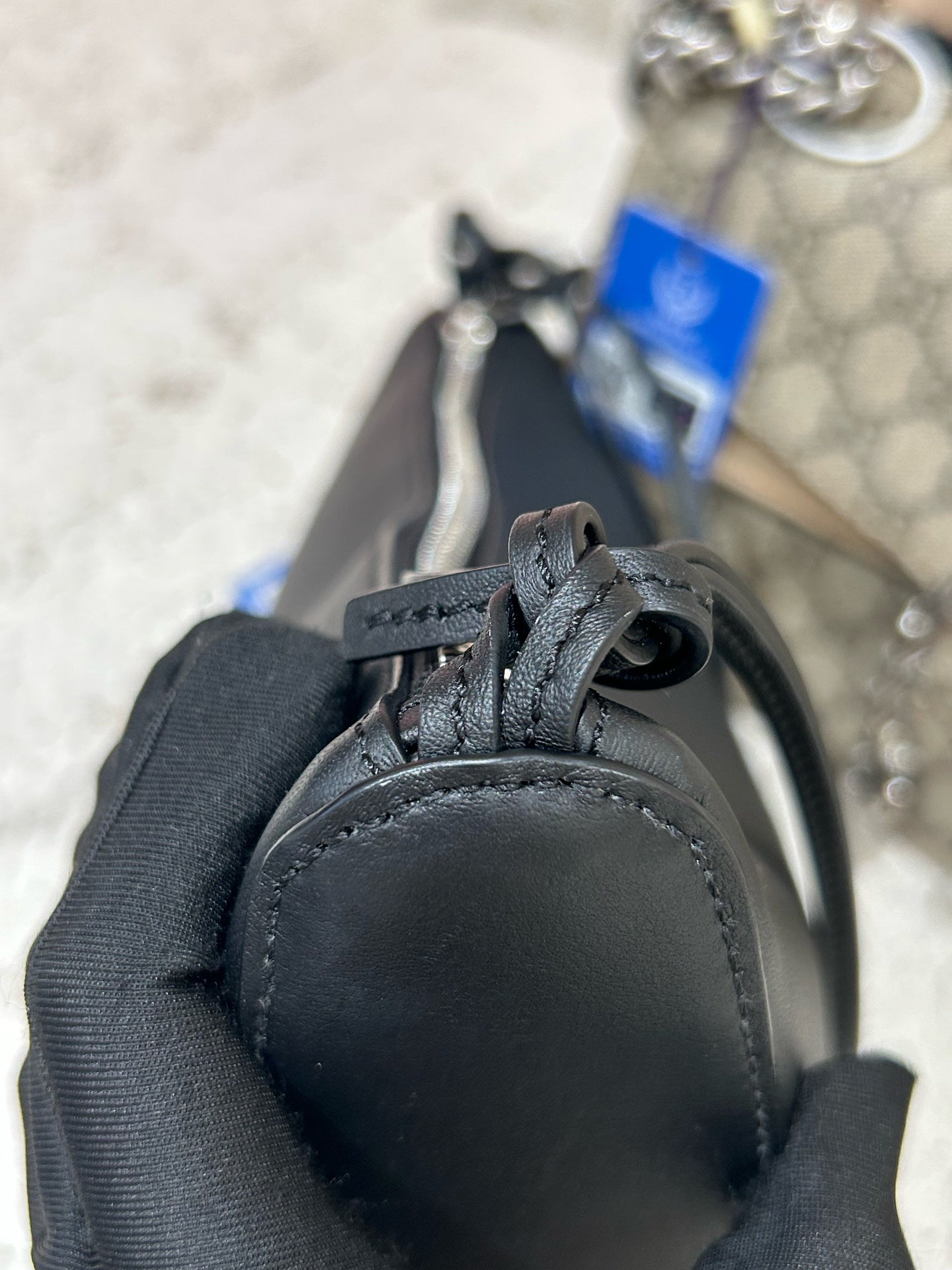Loewe - Hammock Hobo - Leather - Black - (small)
