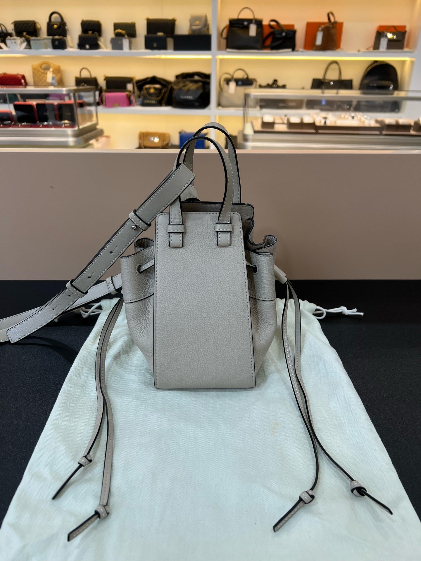 Loewe - Hammock - Leather - Beige - (mini)