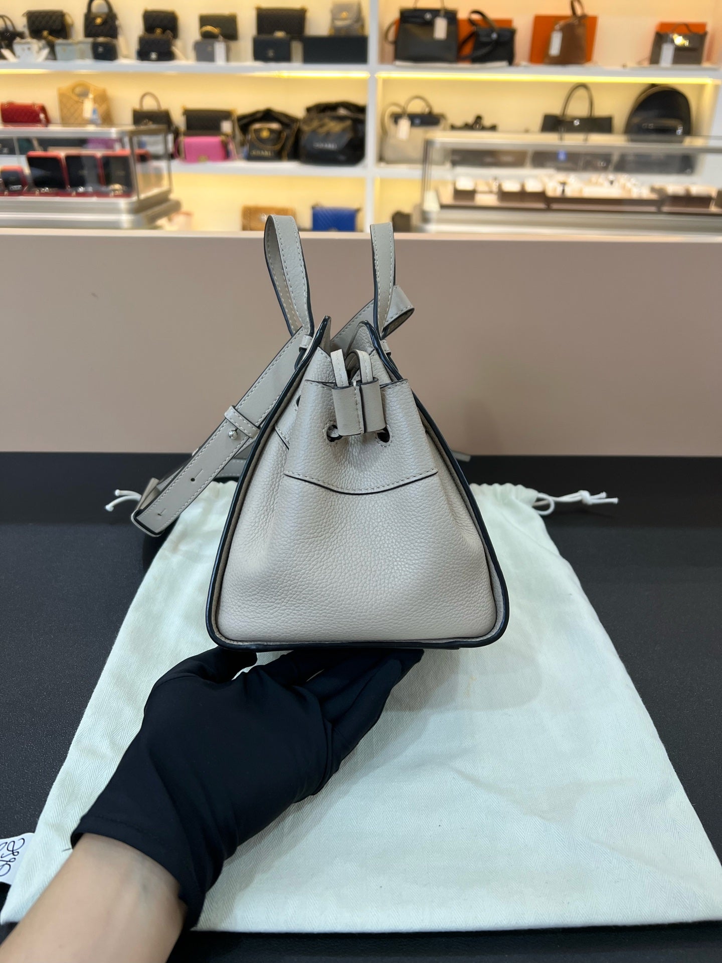 Loewe - Hammock - Leather - Beige - (mini)