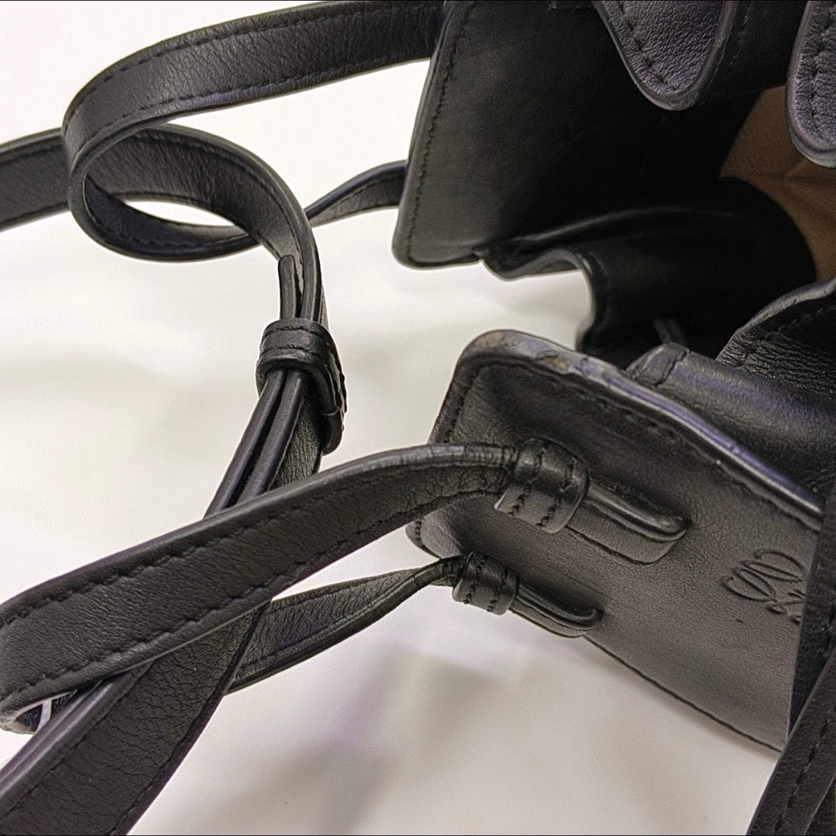 Loewe - Hammock - Leather - Black - (mini)