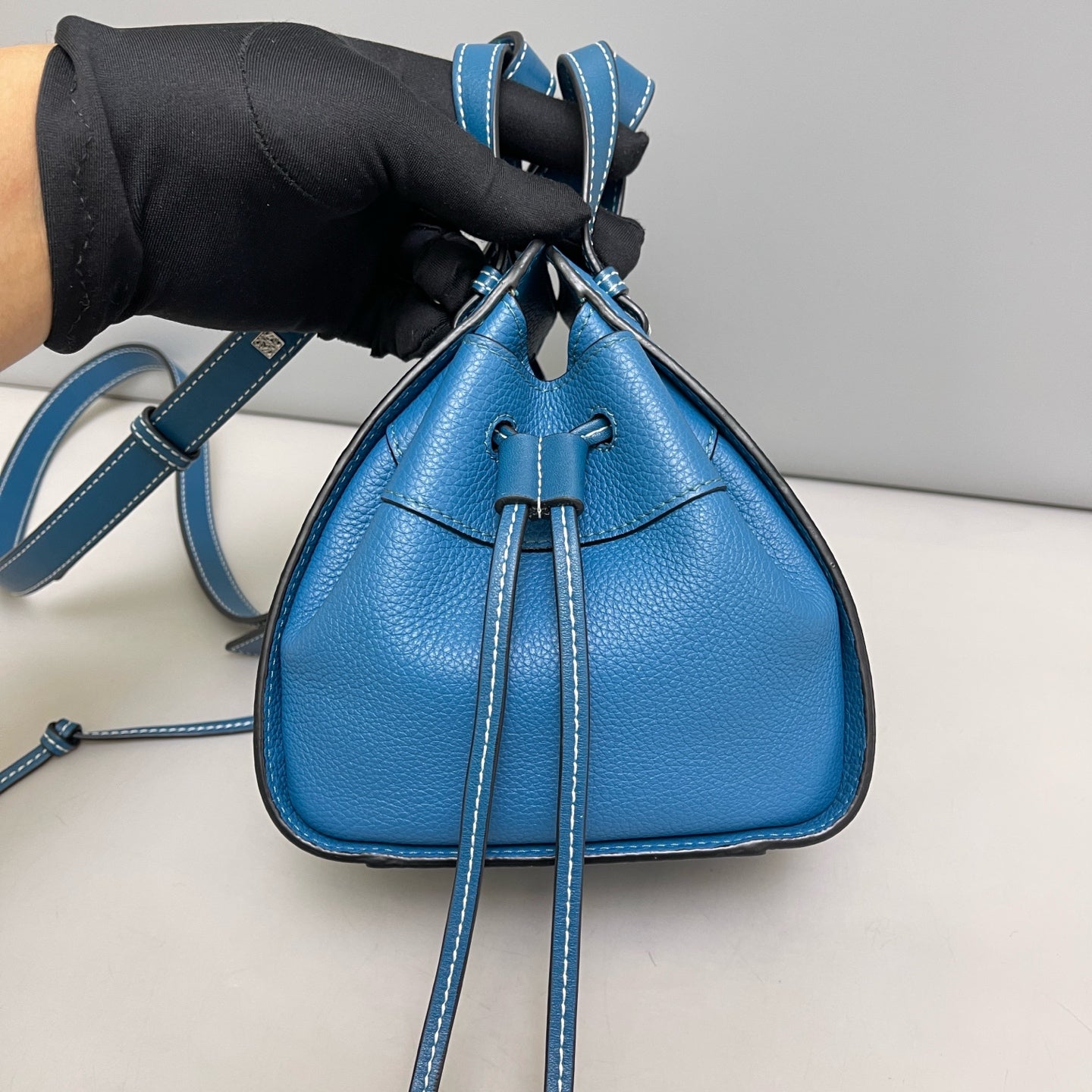 Loewe - Hammock - Leather - Blue - (mini)