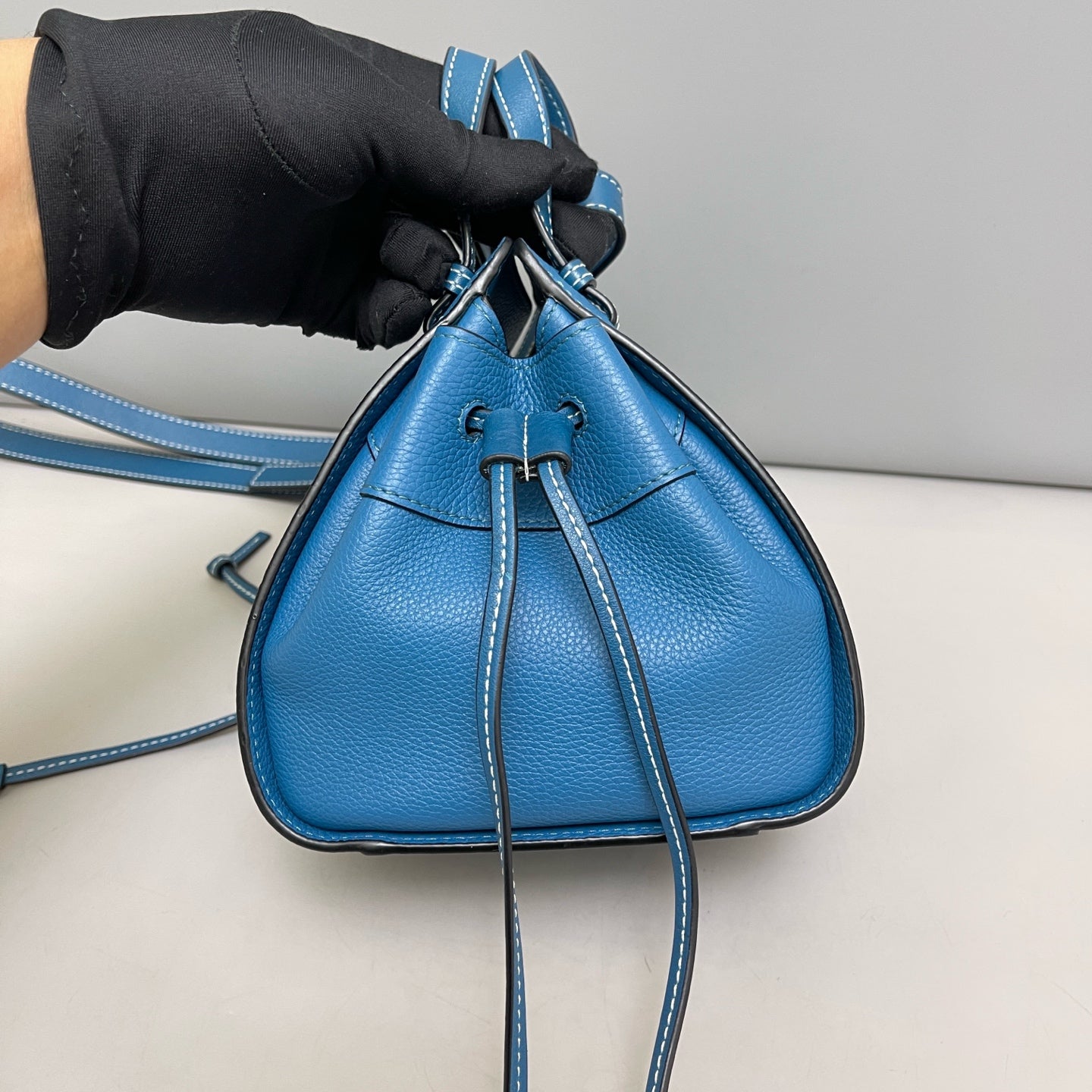 Loewe - Hammock - Leather - Blue - (mini)