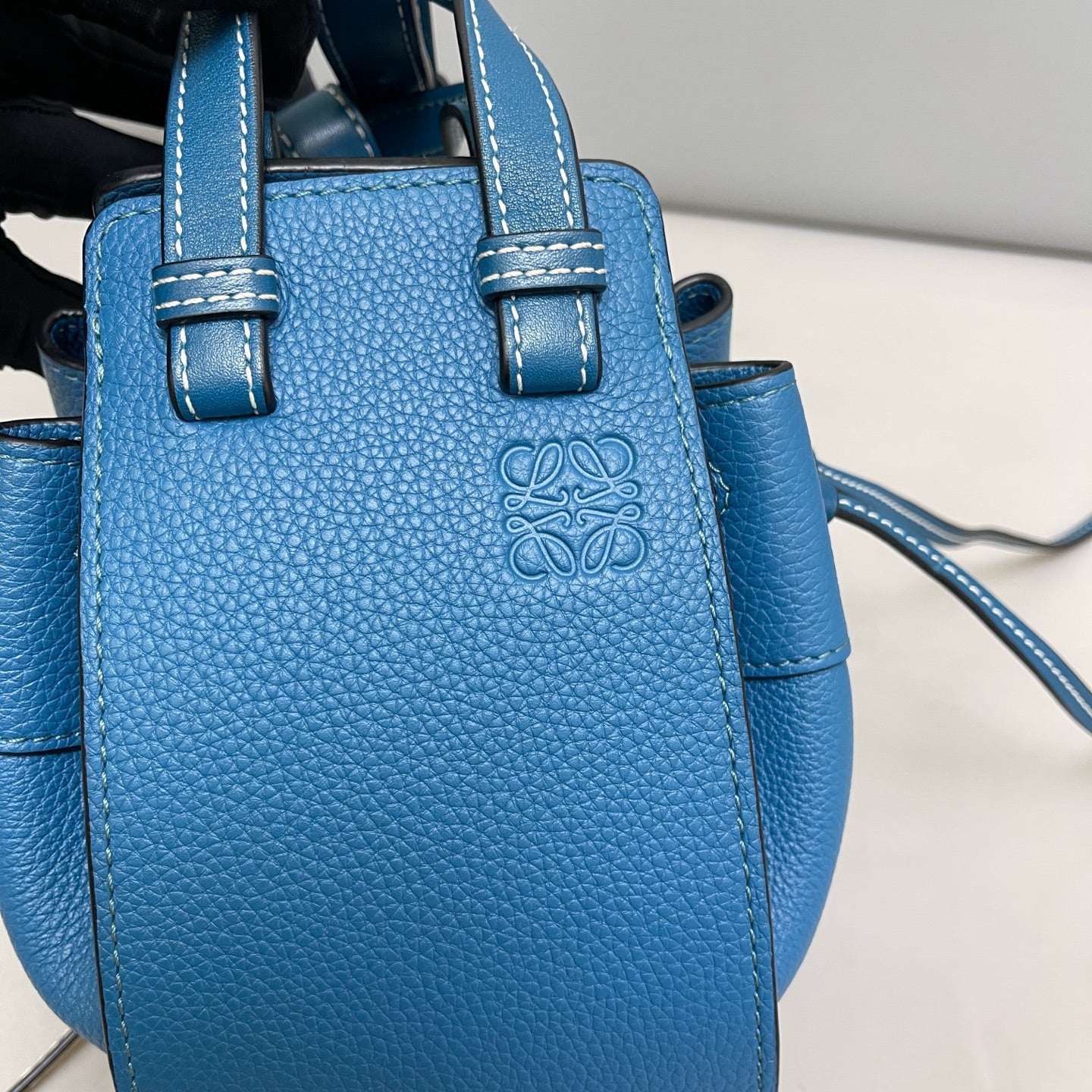 Loewe - Hammock - Leather - Blue - (mini)