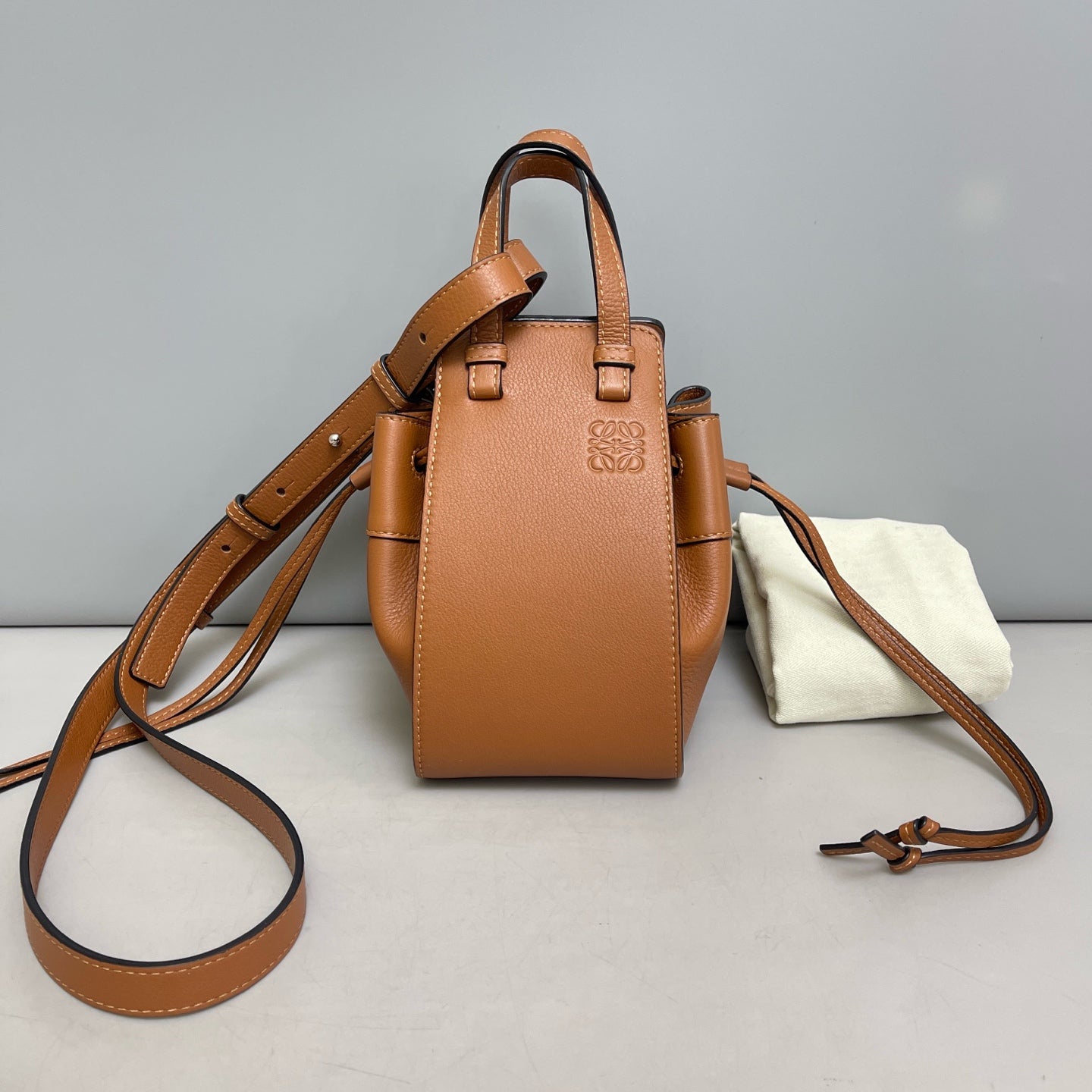Loewe - Hammock - Leather - Brown - (mini)