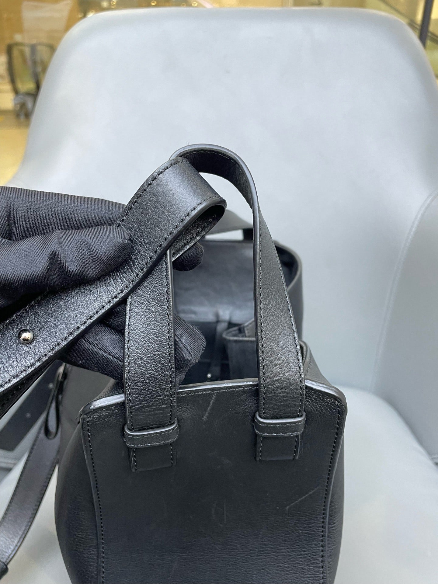 Loewe - Hammock Small Bag - Leather - Black - (small)