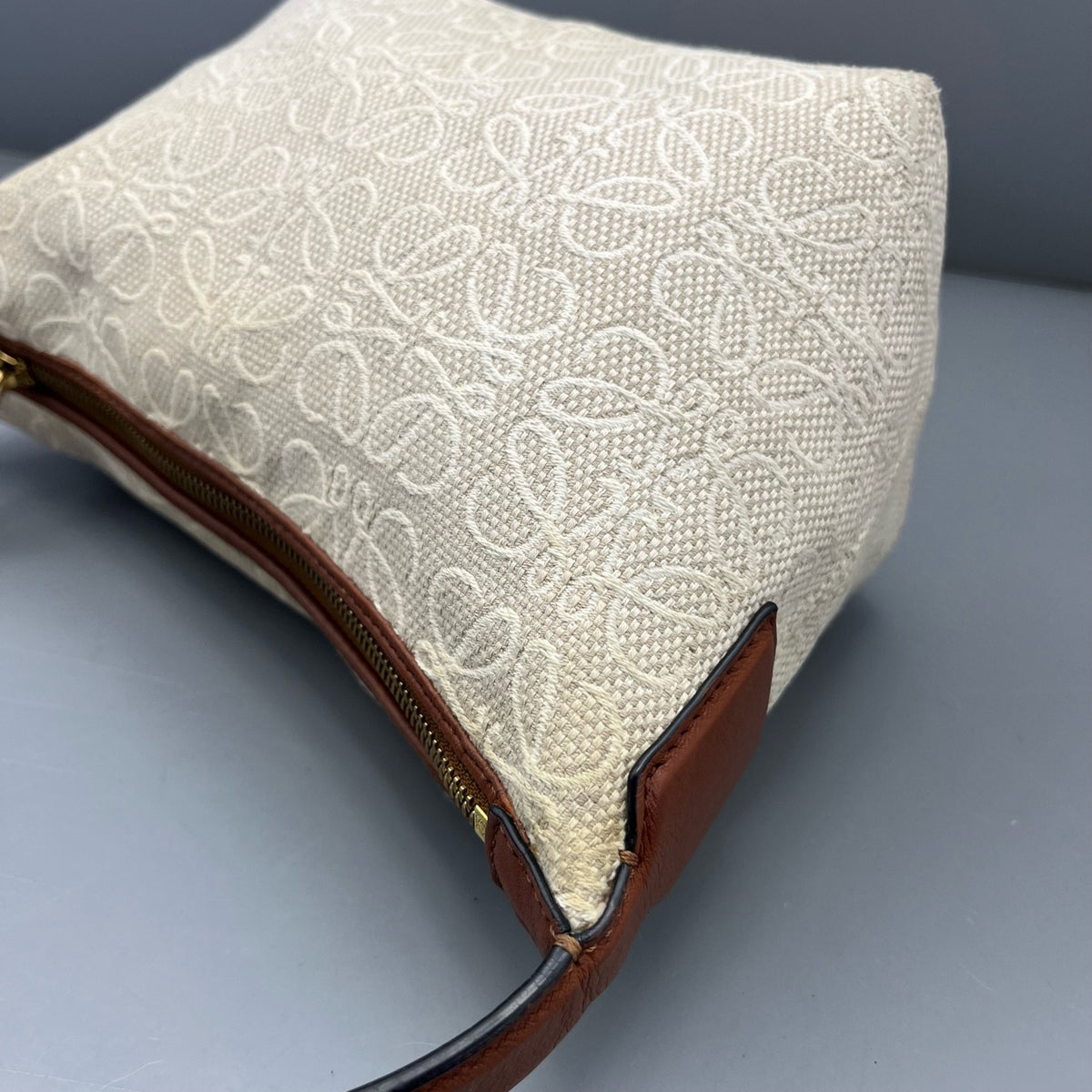 Loewe - Lunchbox Mini Bag - Cloth - Beige - (mini)