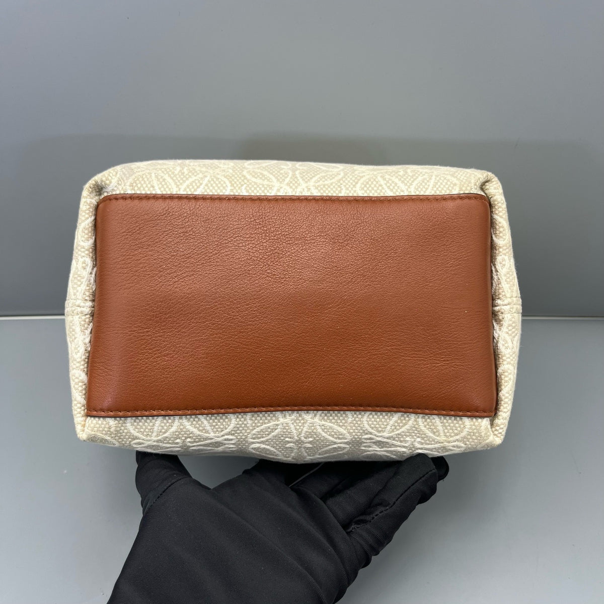Loewe - Lunchbox Mini Bag - Cloth - Beige - (mini)
