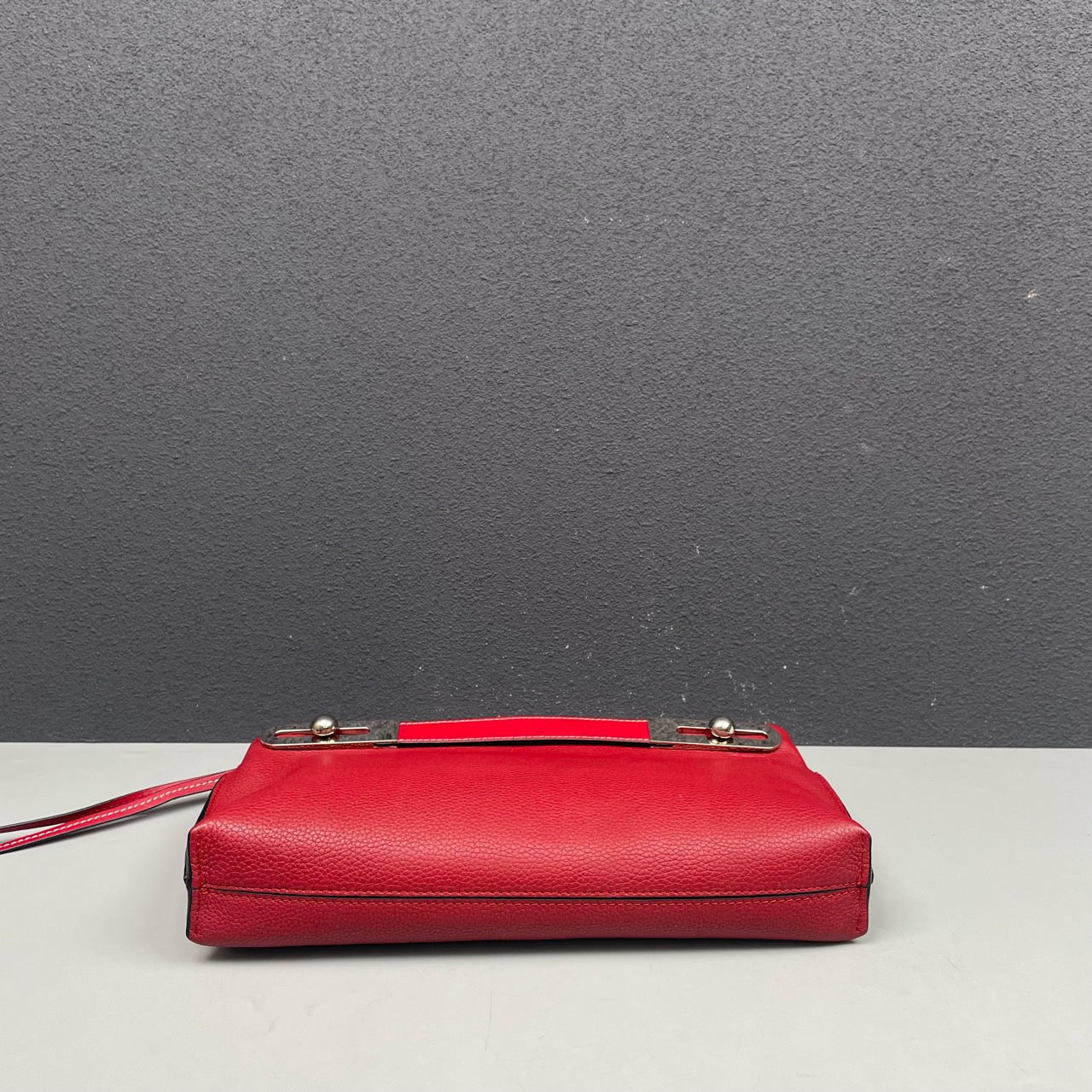 Loewe - Missy - Grained leather - Raspberry Red - (small)