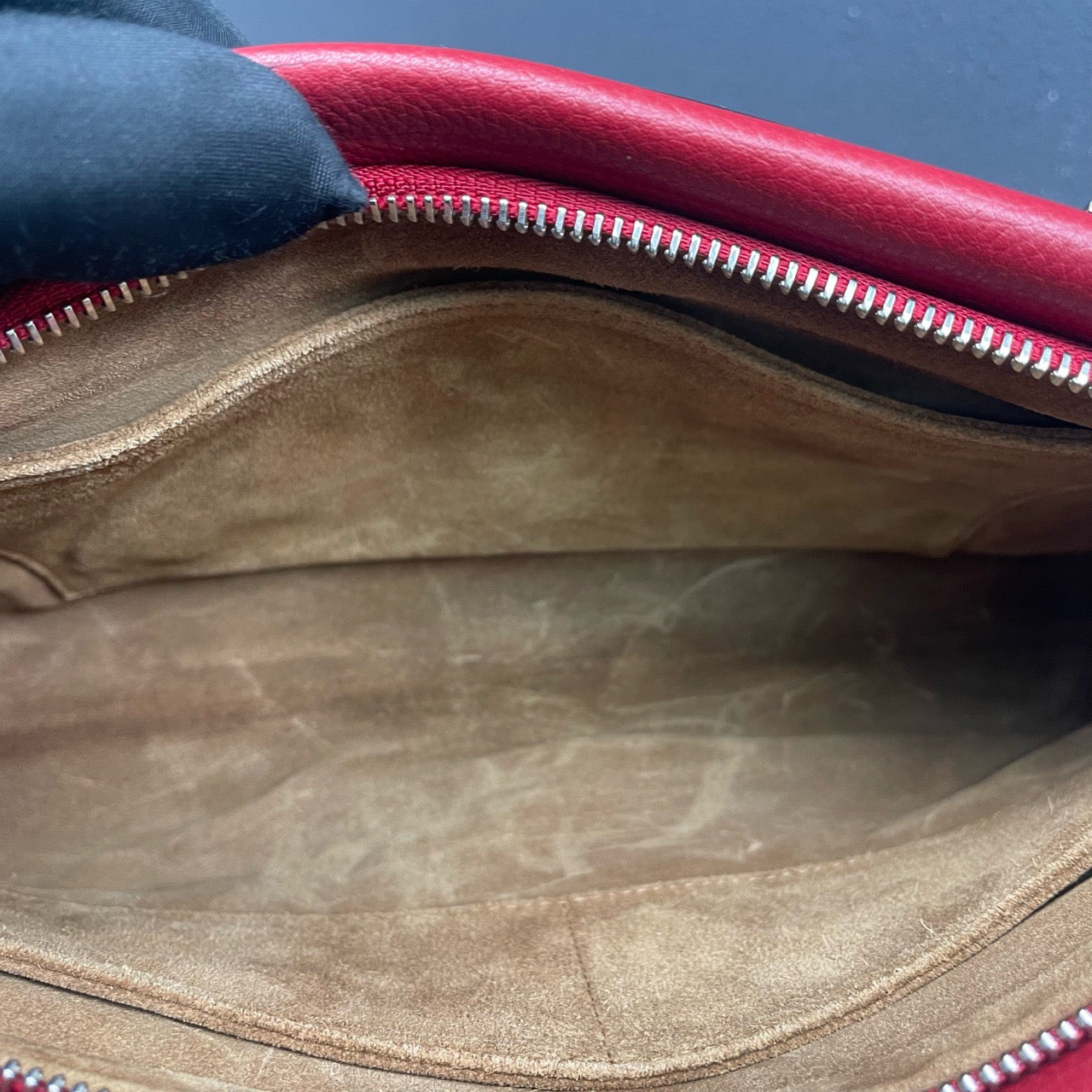 Loewe - Missy - Grained leather - Raspberry Red - (small)