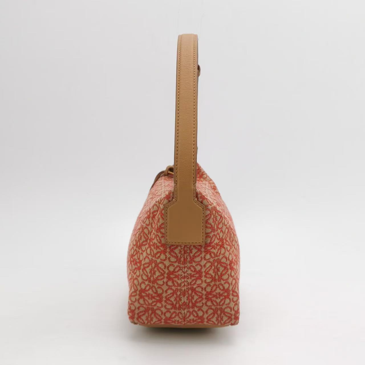 Loewe - Other - Canvas with leather trim - Red with beige accents - (small)