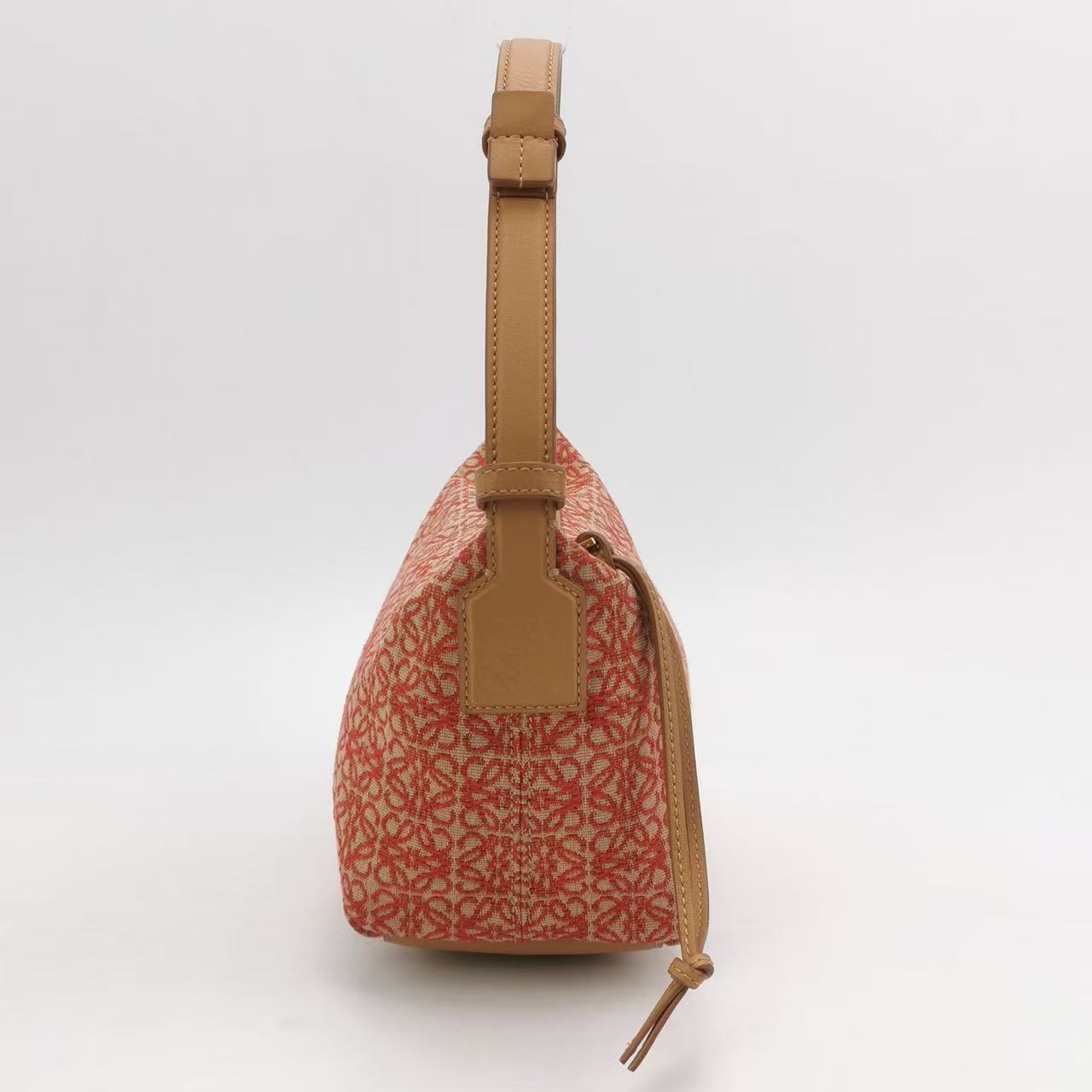 Loewe - Other - Canvas with leather trim - Red with beige accents - (small)