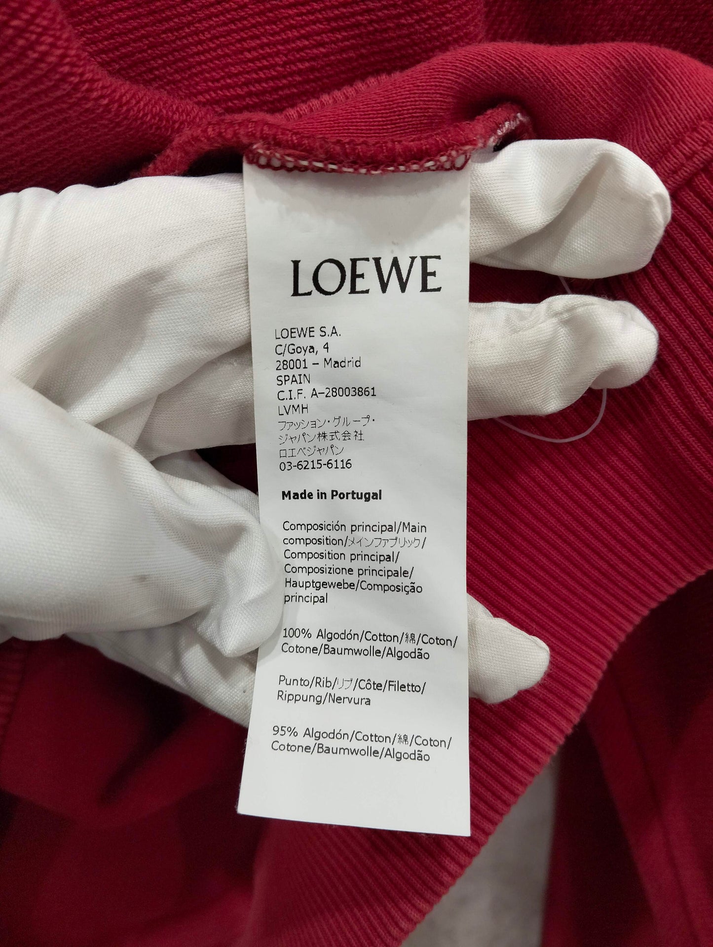 Loewe - Other - Cotton - Red - (L)