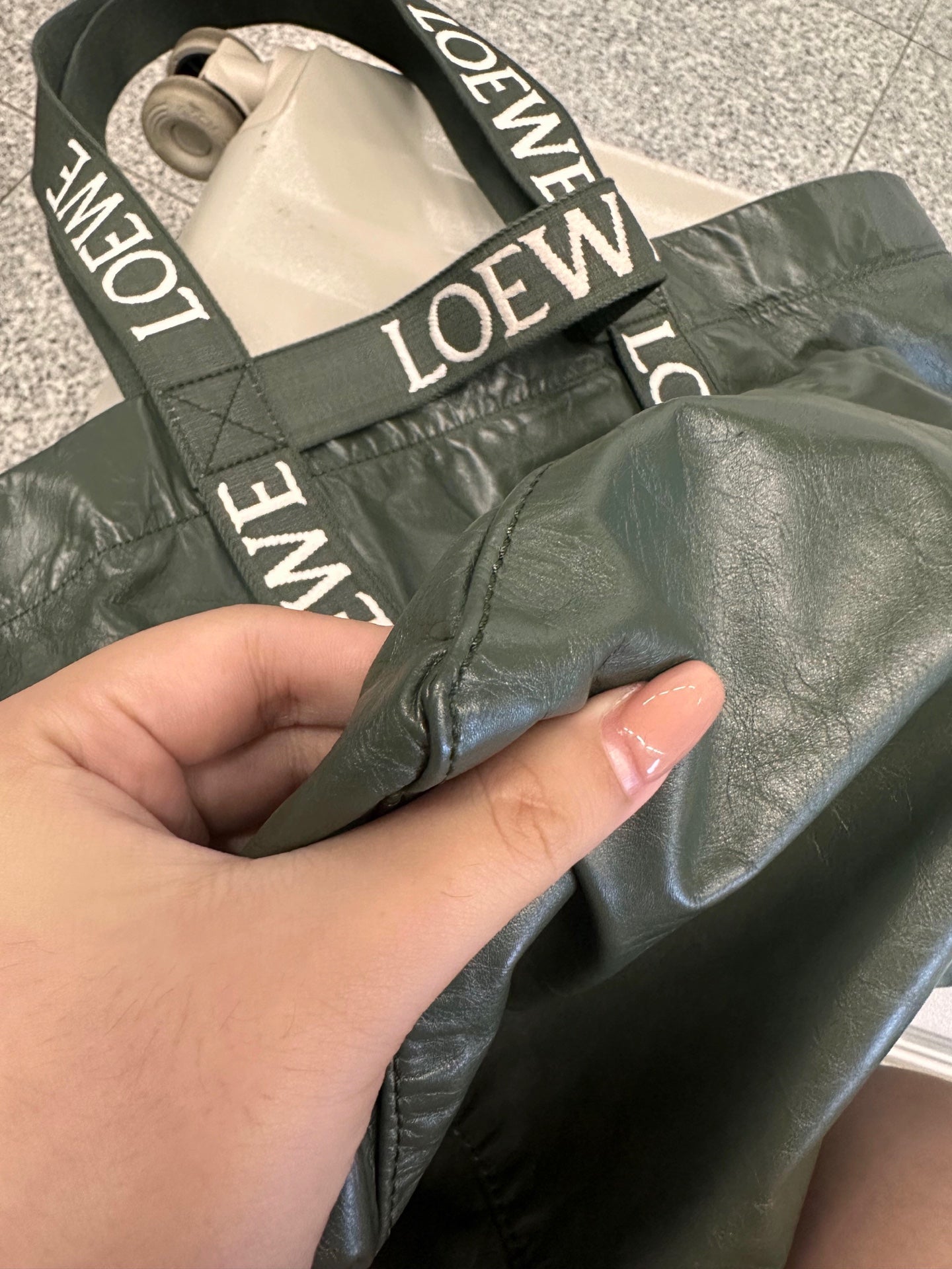 Loewe - Other - Leather - Green - (large)