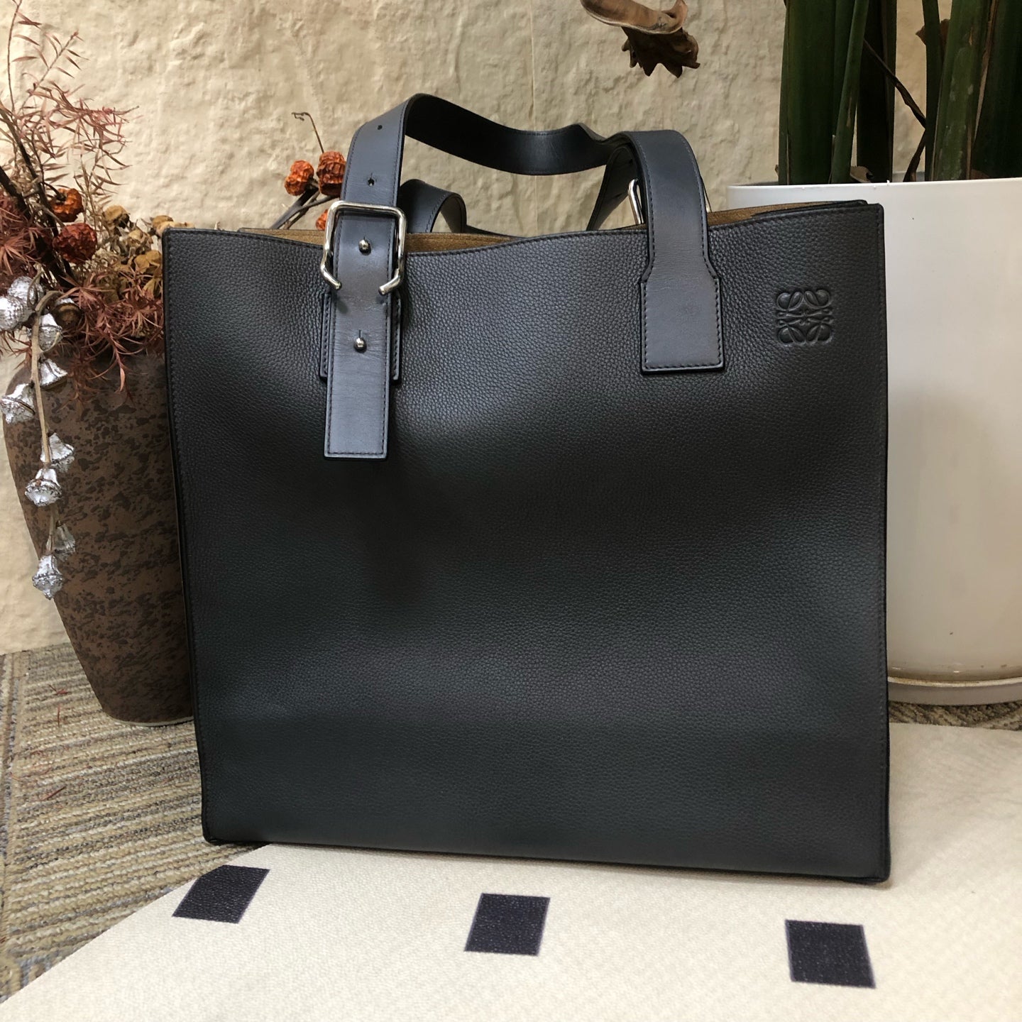 Loewe - Other - Leather - Grey - (large)