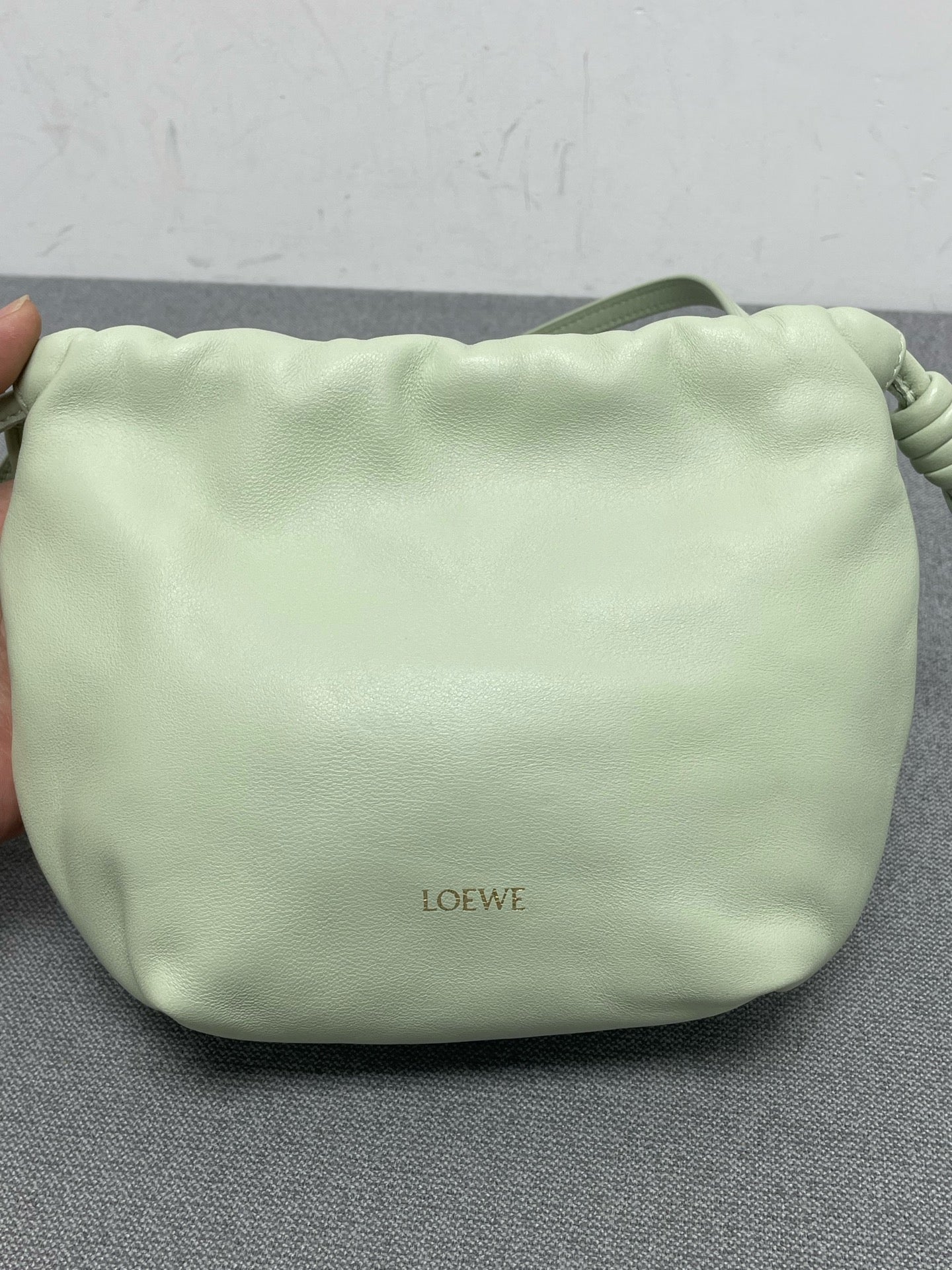 Loewe - Pouch - Leather - Green - (mini)