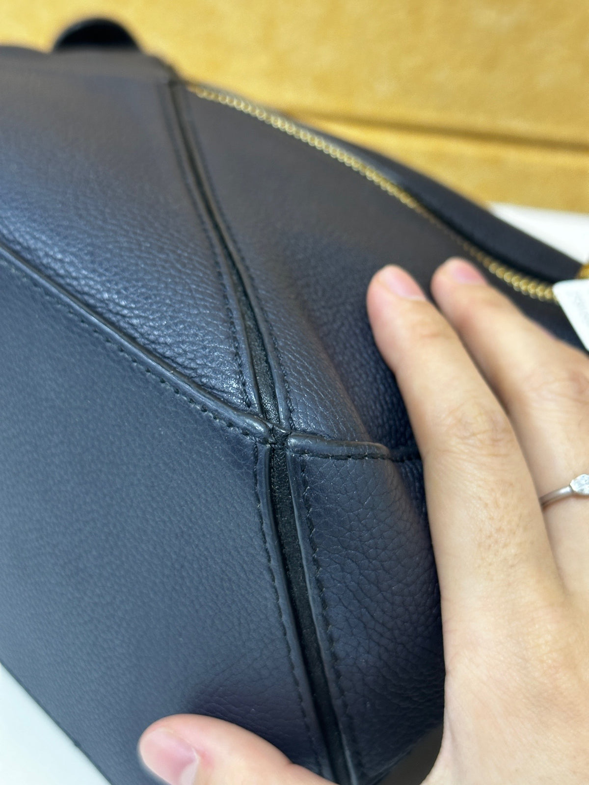 Loewe - Puzzle 23x13 - Leather - Navy - (small)