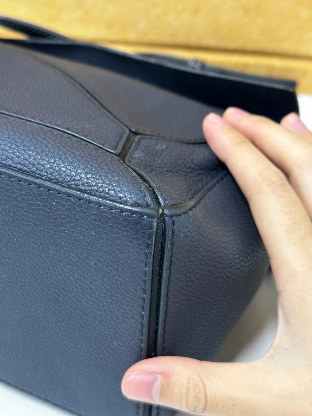 Loewe - Puzzle 23x13 - Leather - Navy - (small)