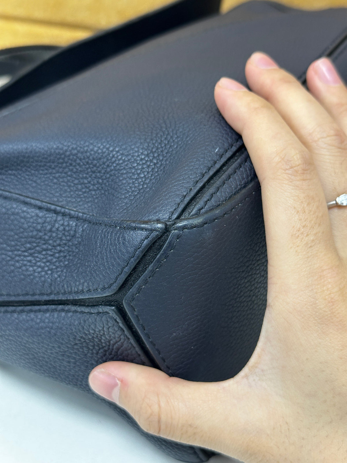 Loewe - Puzzle 23x13 - Leather - Navy - (small)