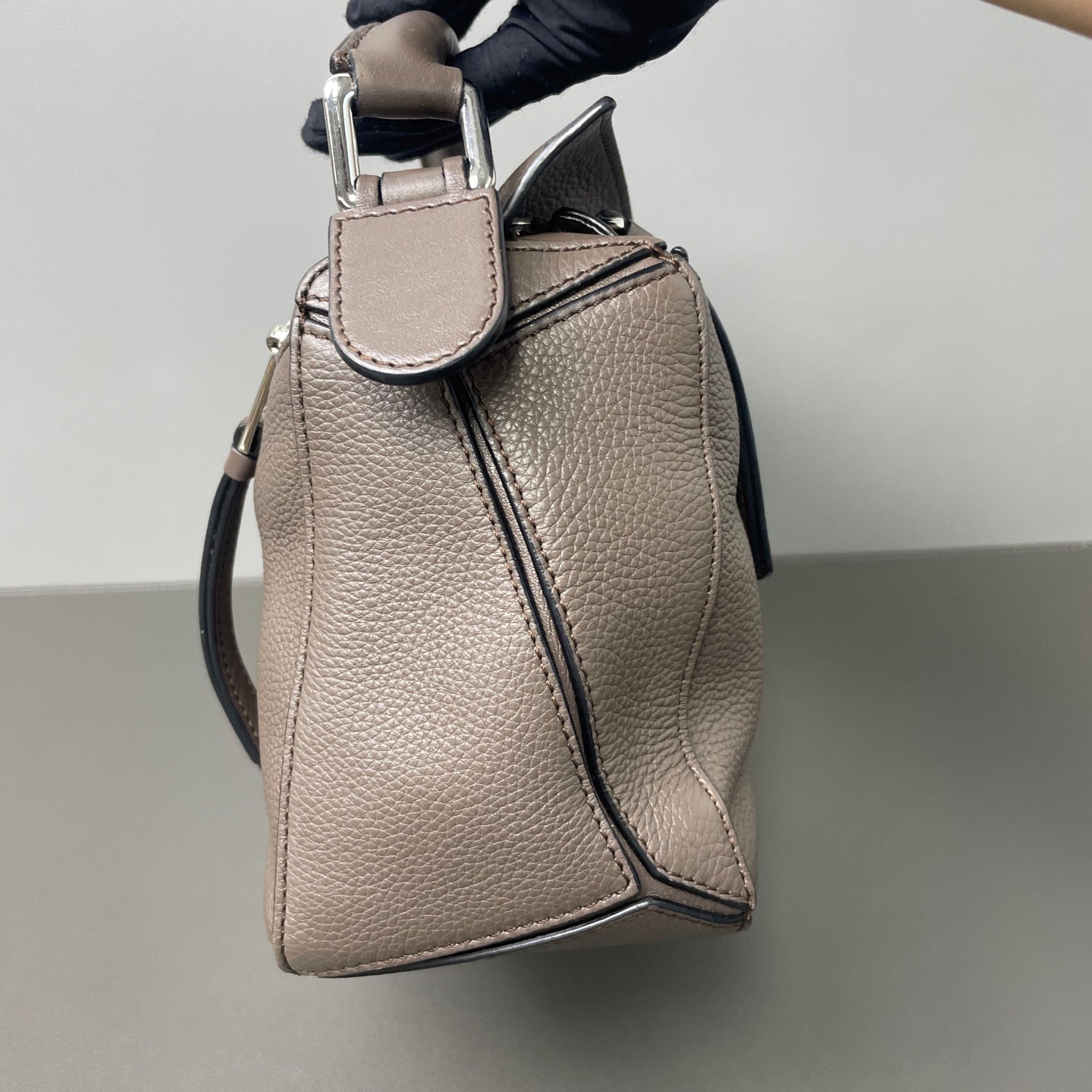 Loewe Puzzle Leather Brown - view 9