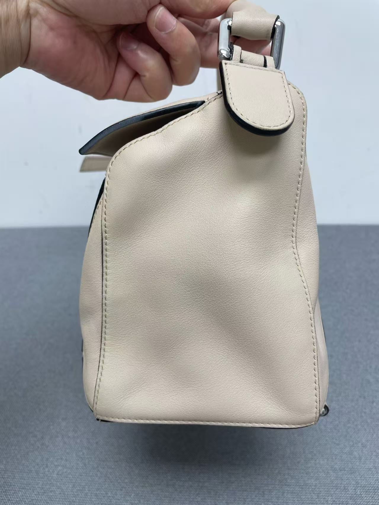 Loewe - Puzzle bag - Calfskin leather - Beige - (Medium)