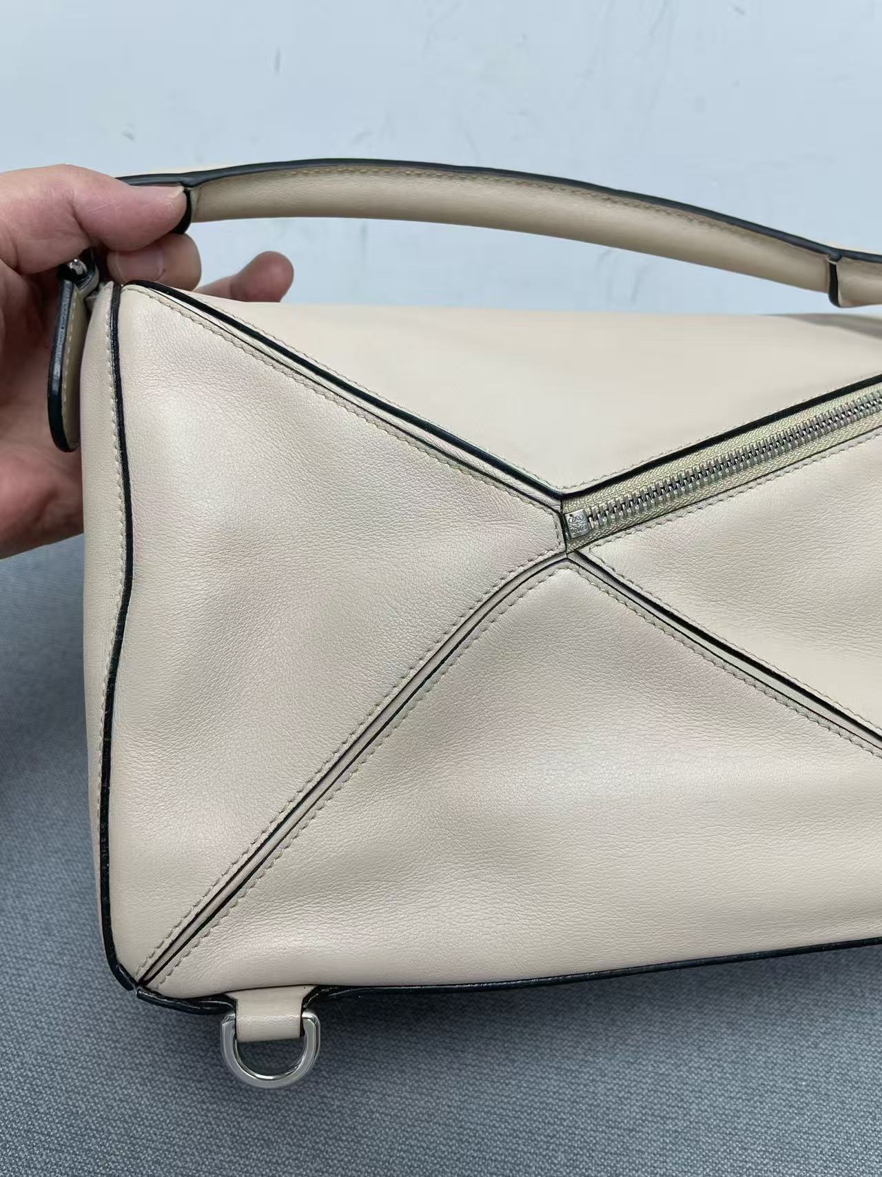 Loewe - Puzzle bag - Calfskin leather - Beige - (Medium)